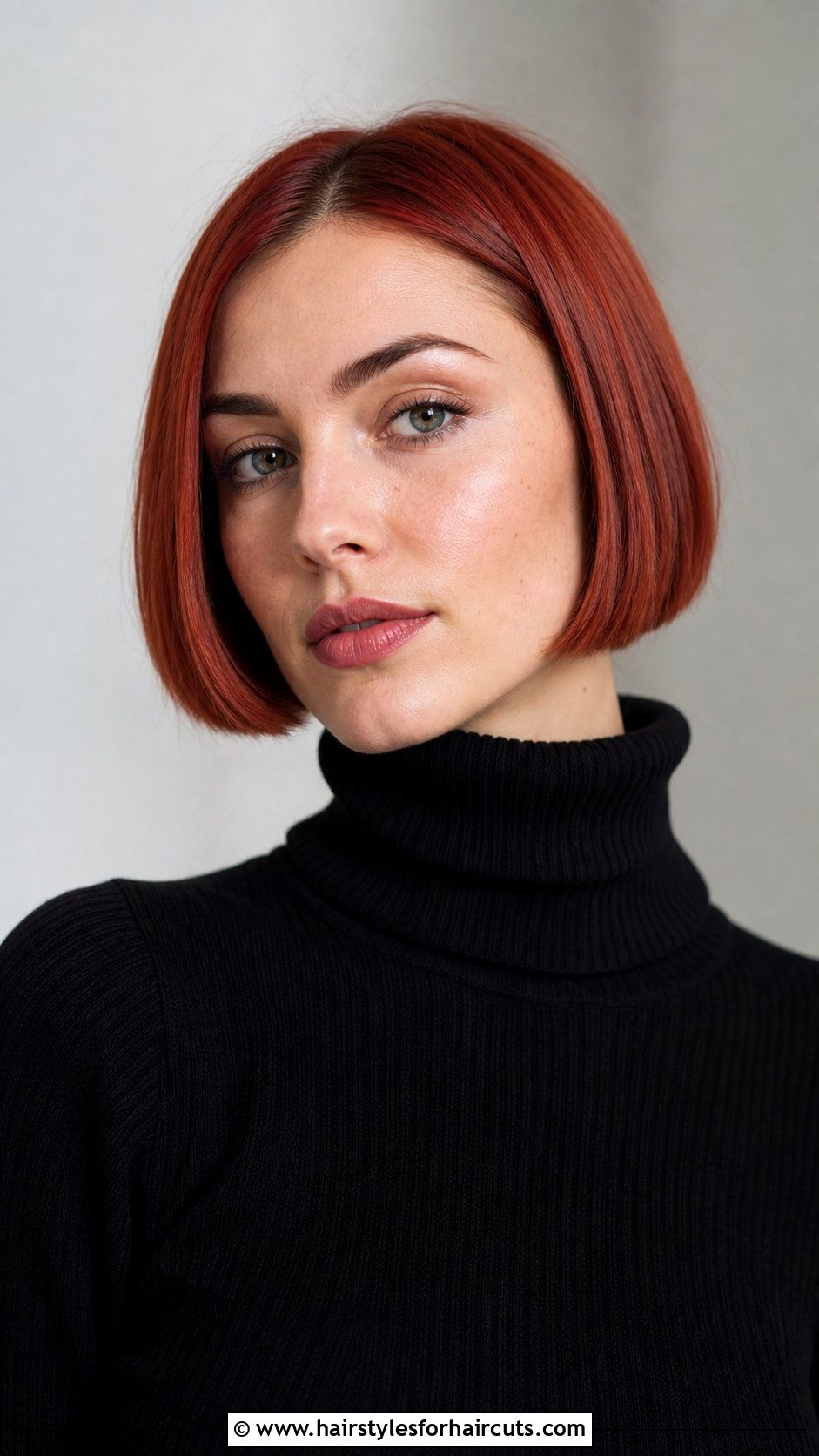 Red Micro Bob - 25 short red hairstyles - 25 short red hairstyles