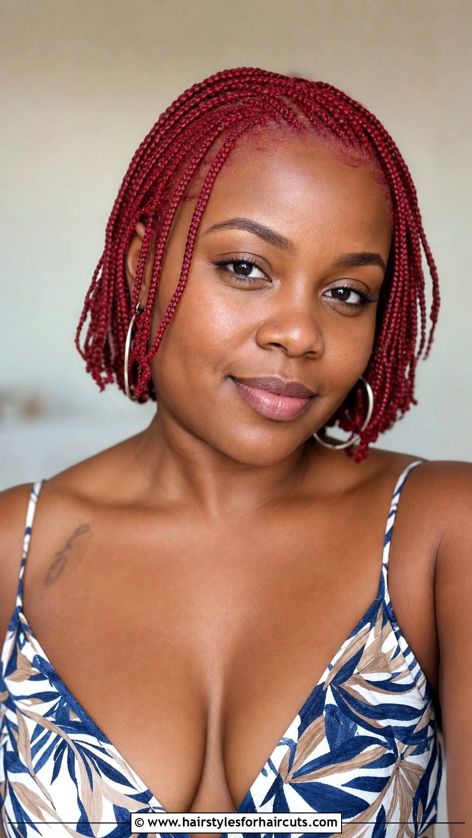 Red Micro Braids Short Cut - 25 red short haircuts black woman - 25 red short haircuts black woman