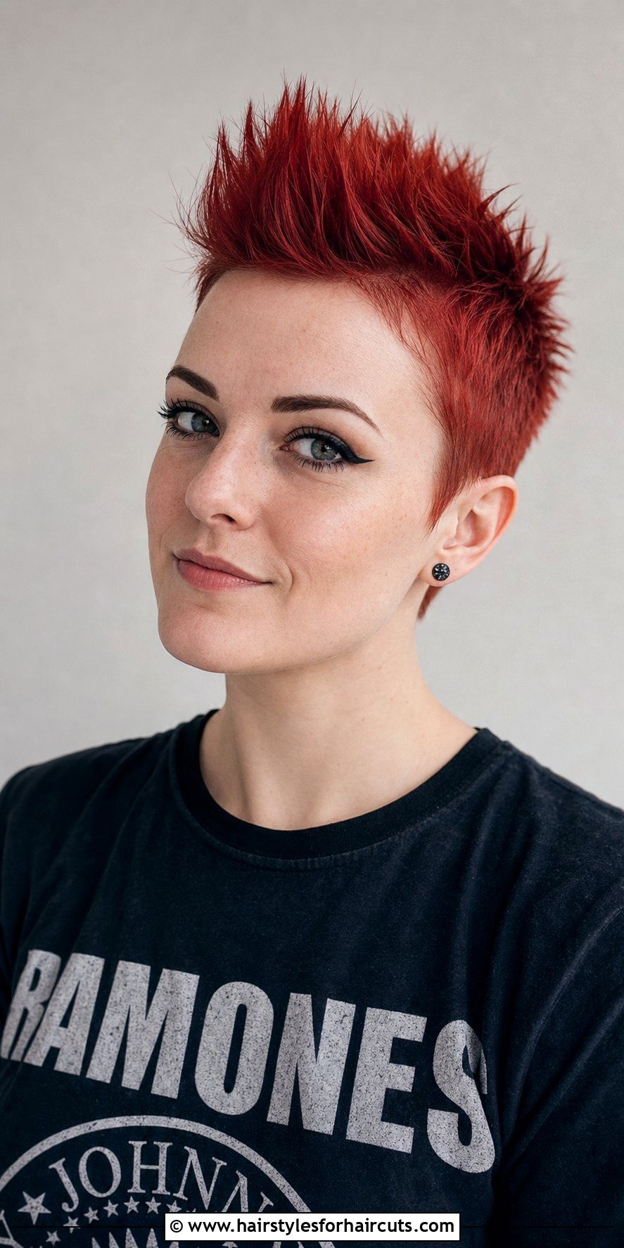 Red Spiky Pixie - 25 short red hairstyles - 25 short red hairstyles