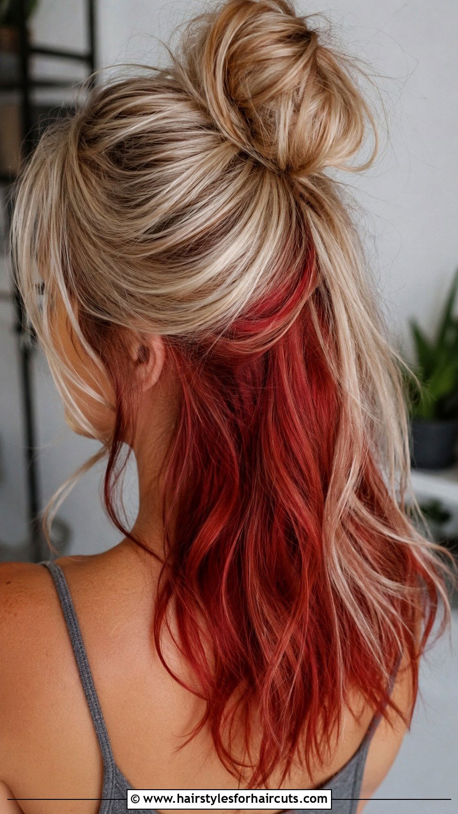 Red Underneath Blonde Hair - 25 blonde and red hairstyles - 25 blonde and red hairstyles