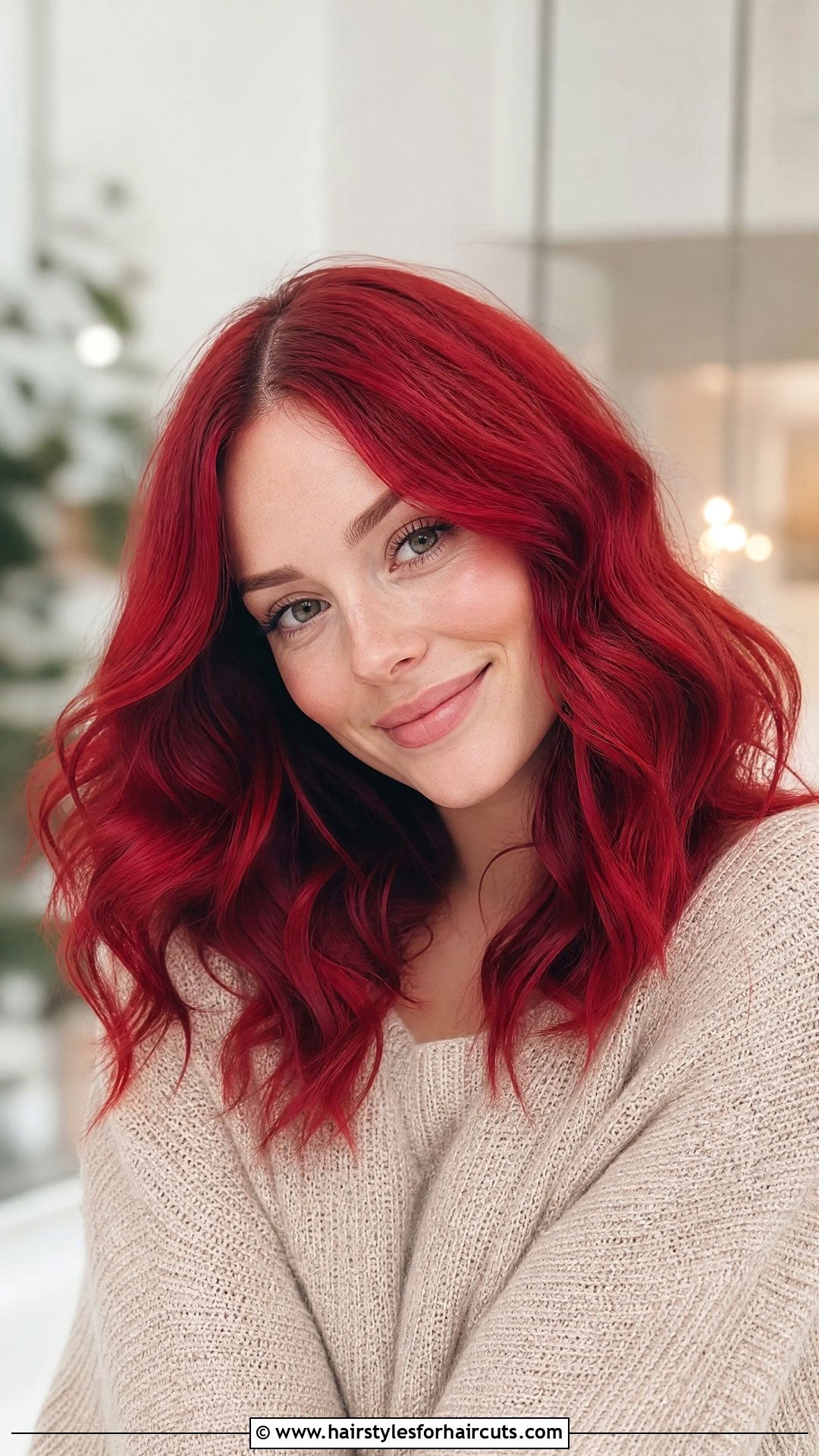 Red Wavy Wig - 25 wics hairstyles - 25 wics hairstyles