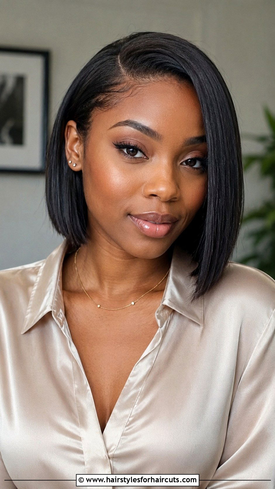 Relaxed Bob - 25 bob haircuts black woman - 25 bob haircuts black woman