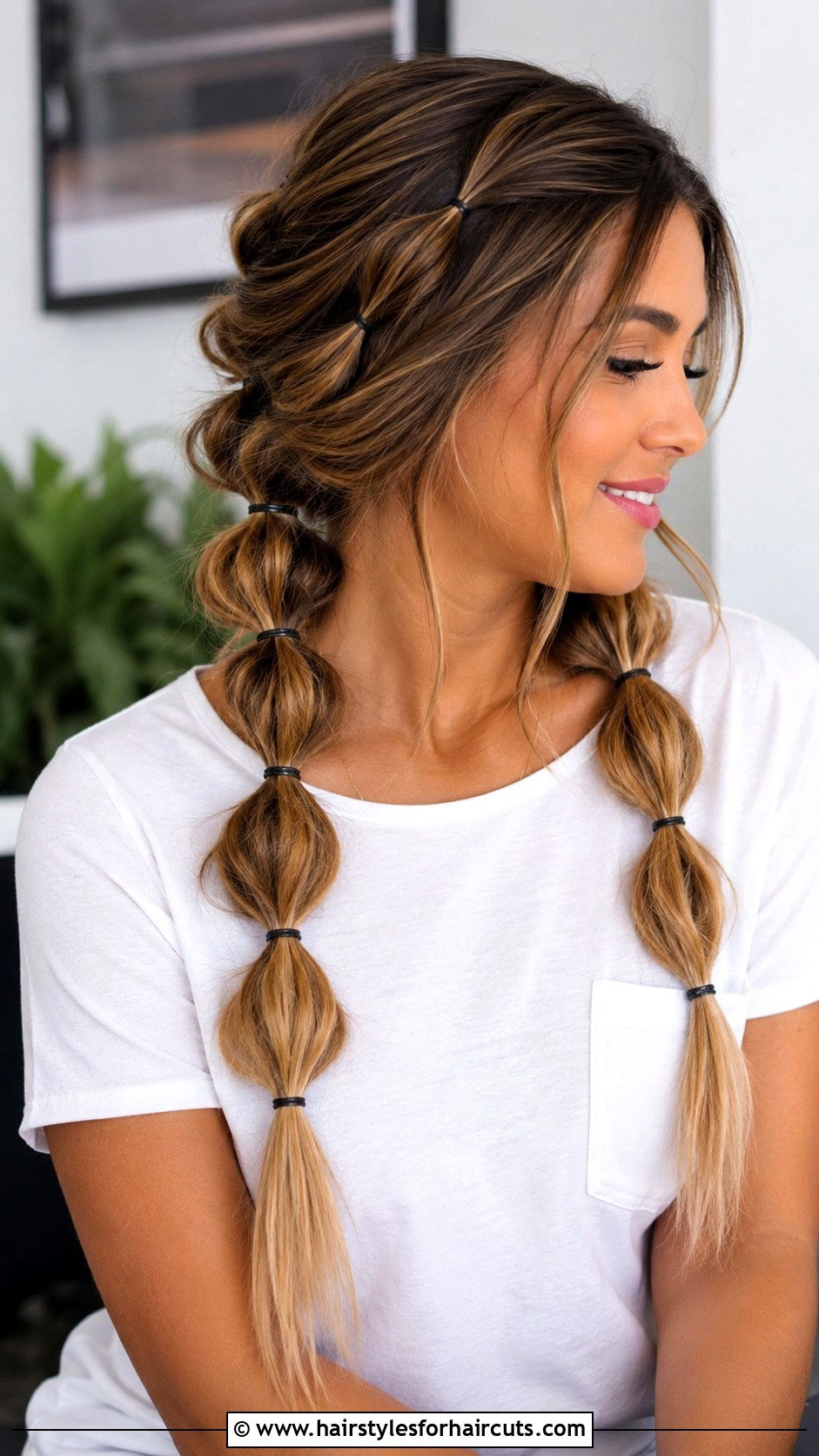 Retro Bubble Braid Long Hair - 25 long hair retro hairstyles - 25 long hair retro hairstyles