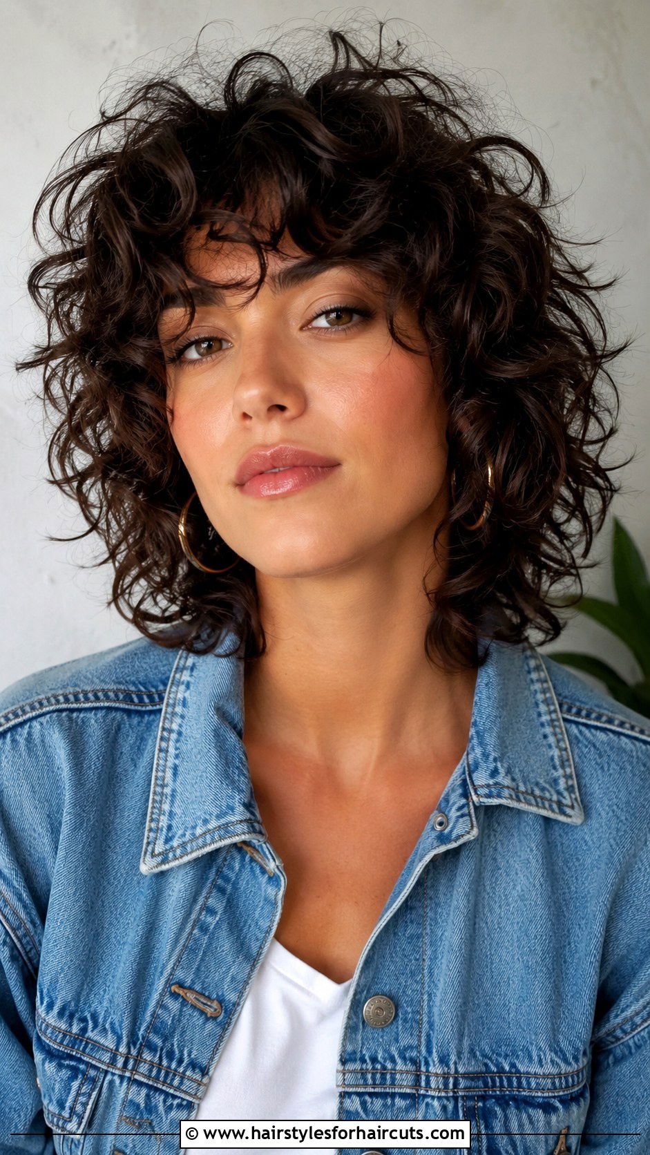 Retro Curly Shag - 25 1950s hairstyles for curly hair - 25 1950s hairstyles for curly hair