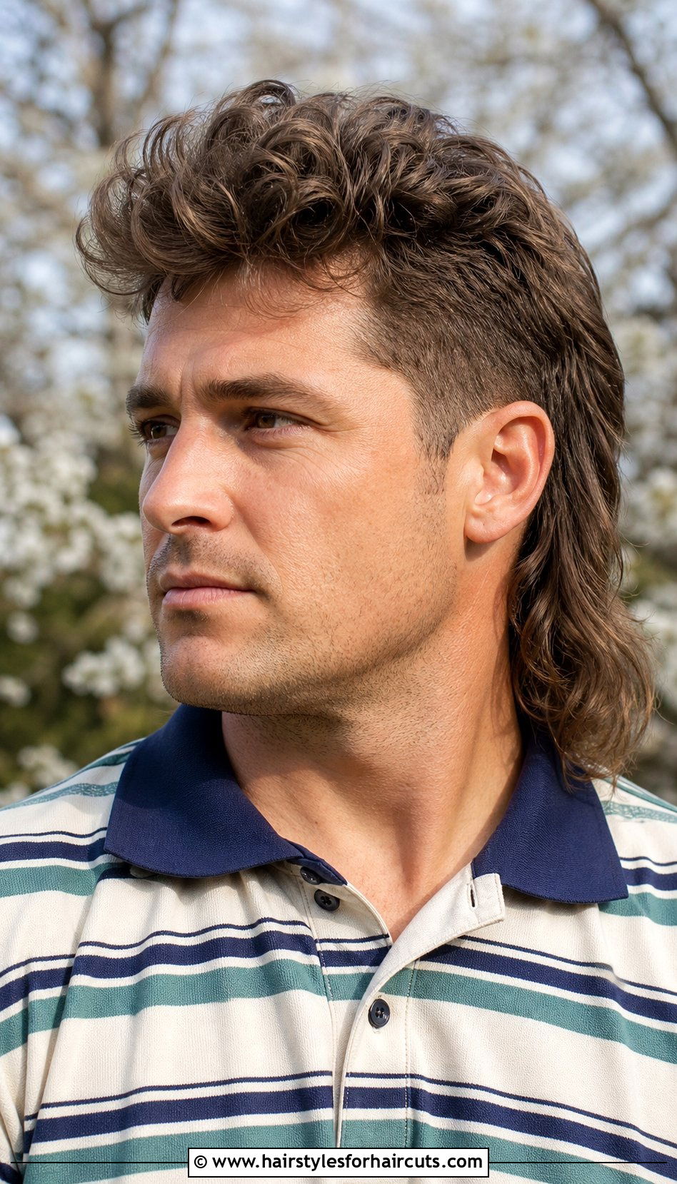 Retro Hockey Mullet - 25 hockey haircuts - 25 hockey haircuts