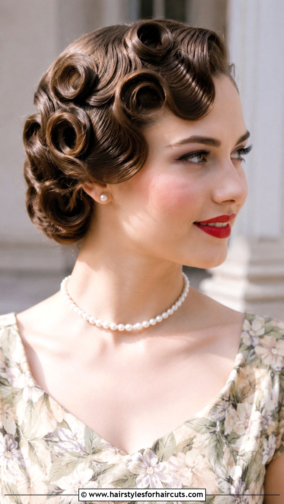 Retro Pin Curls - 25 gala hairstyles for medium hair - 25 gala hairstyles for medium hair