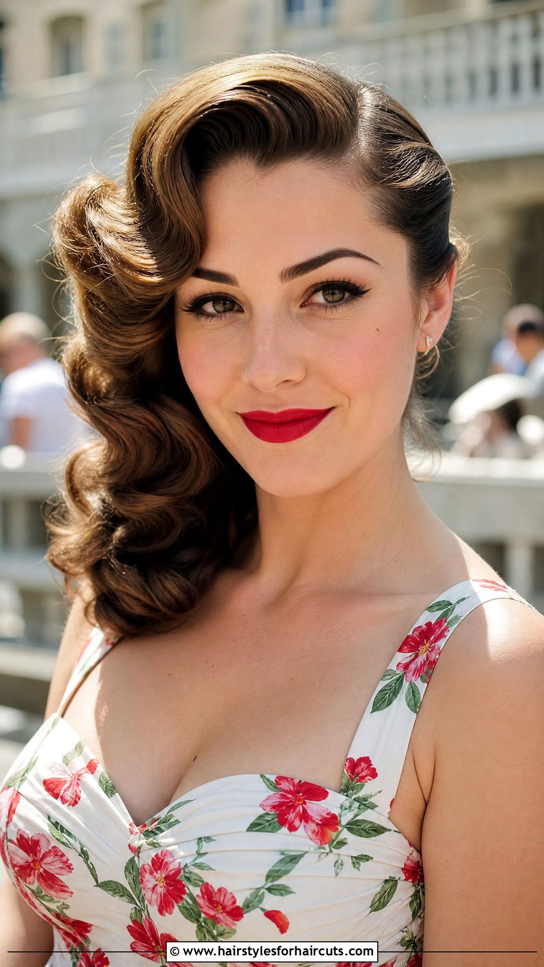 Retro Swoop Waves - 25 swoop hairstyles - 25 swoop hairstyles