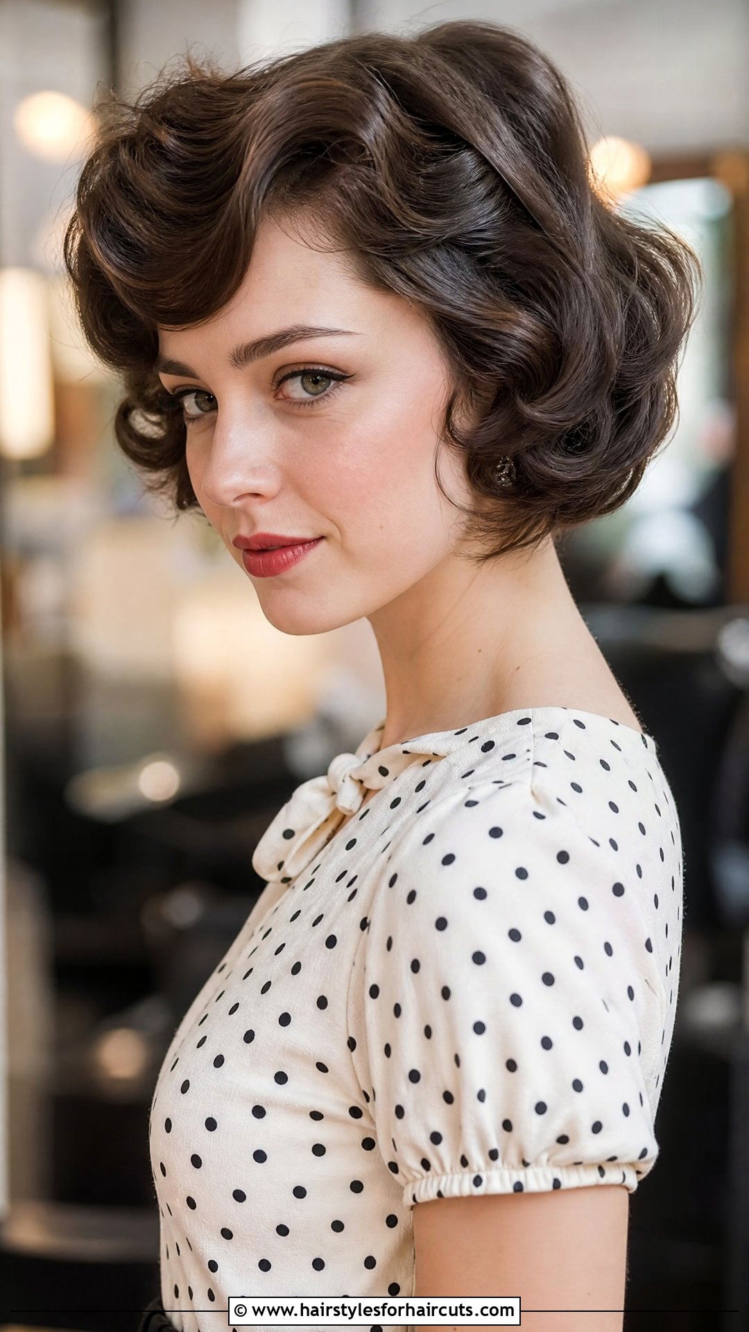Retro Vibe Bixie Haircut - 25 bixie haircuts for curly hair - 25 bixie haircuts for curly hair