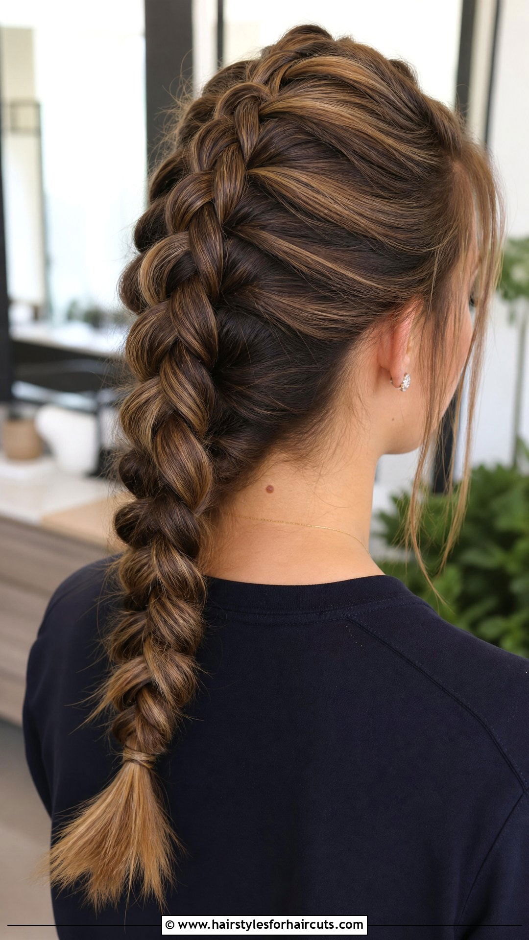 Reverse Waterfall Braid - 25 water fall hairstyles - 25 water fall hairstyles