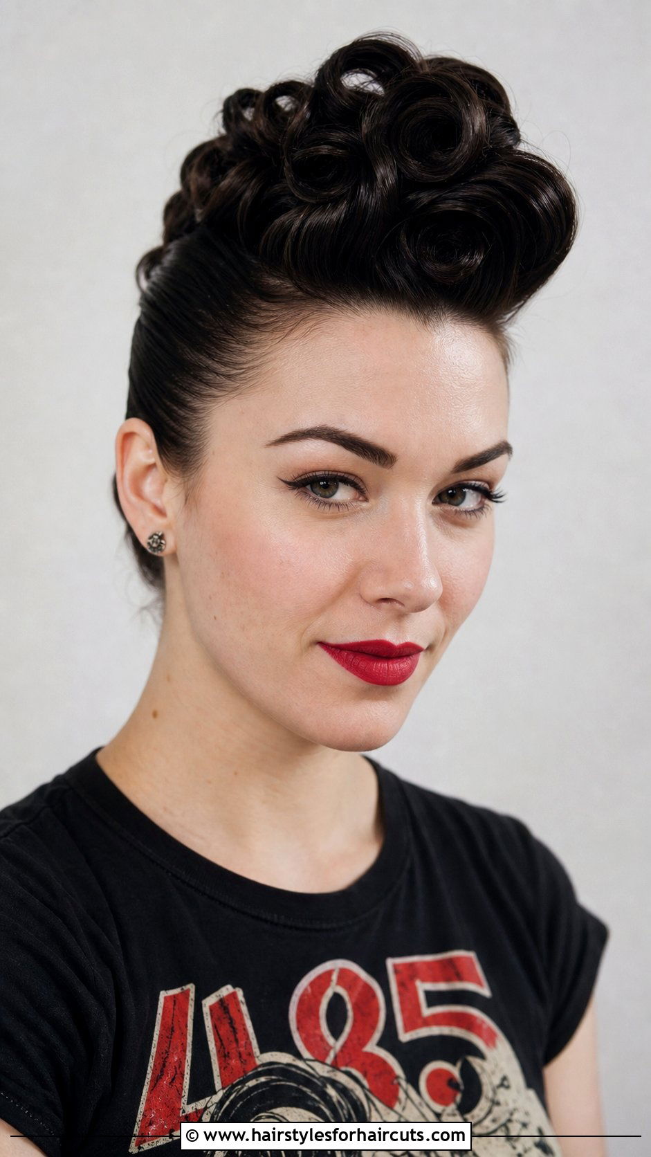 Rockabilly Faux Hawk With Volume - 25 rockabilly hairstyles - 25 rockabilly hairstyles