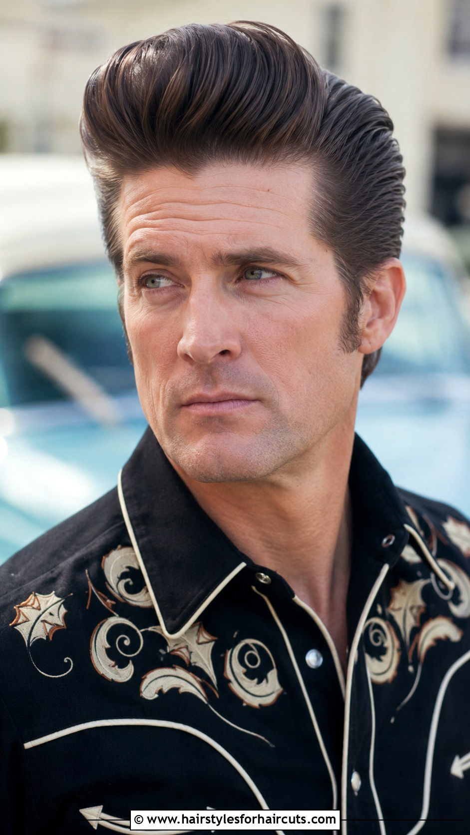 Rockabilly Long Hair With Volume - 25 long hair greaser hairstyles - 25 long hair greaser hairstyles