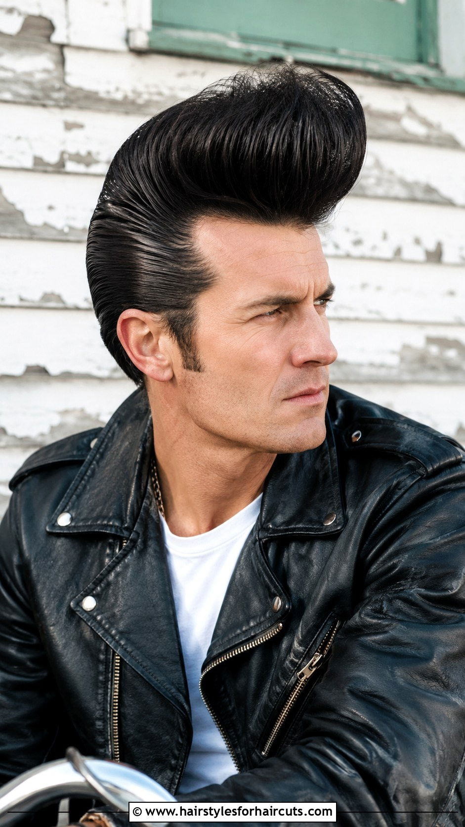 Rockabilly Pompadour - 25 50s hairstyles for men - 25 50s hairstyles for men