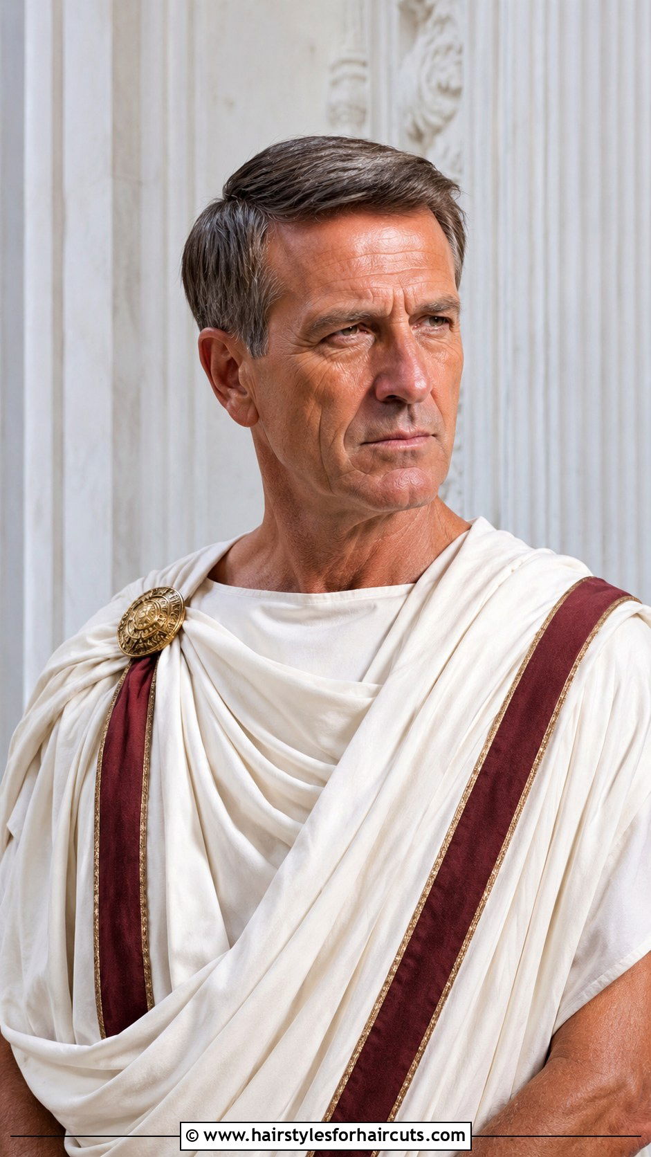 Roman Senator Comb Over - 25 ancient hairstyles - 25 ancient hairstyles