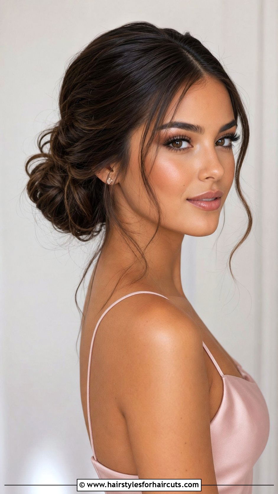 Romantic Chignon Prom Medium Hair - 25 prom hairstyles medium hair - 25 prom hairstyles medium hair