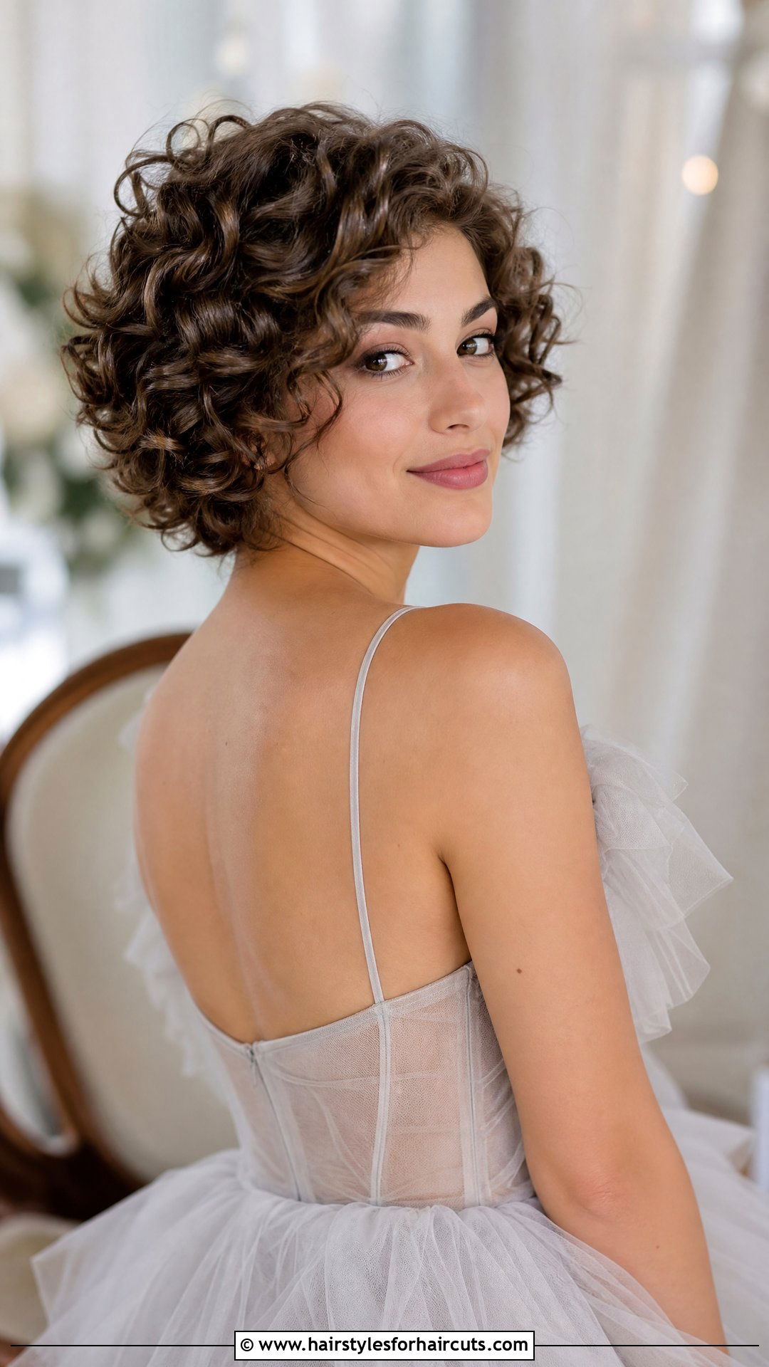 Romantic Curl Short Bob - 25 wedding hairstyles for short bob - 25 wedding hairstyles for short bob