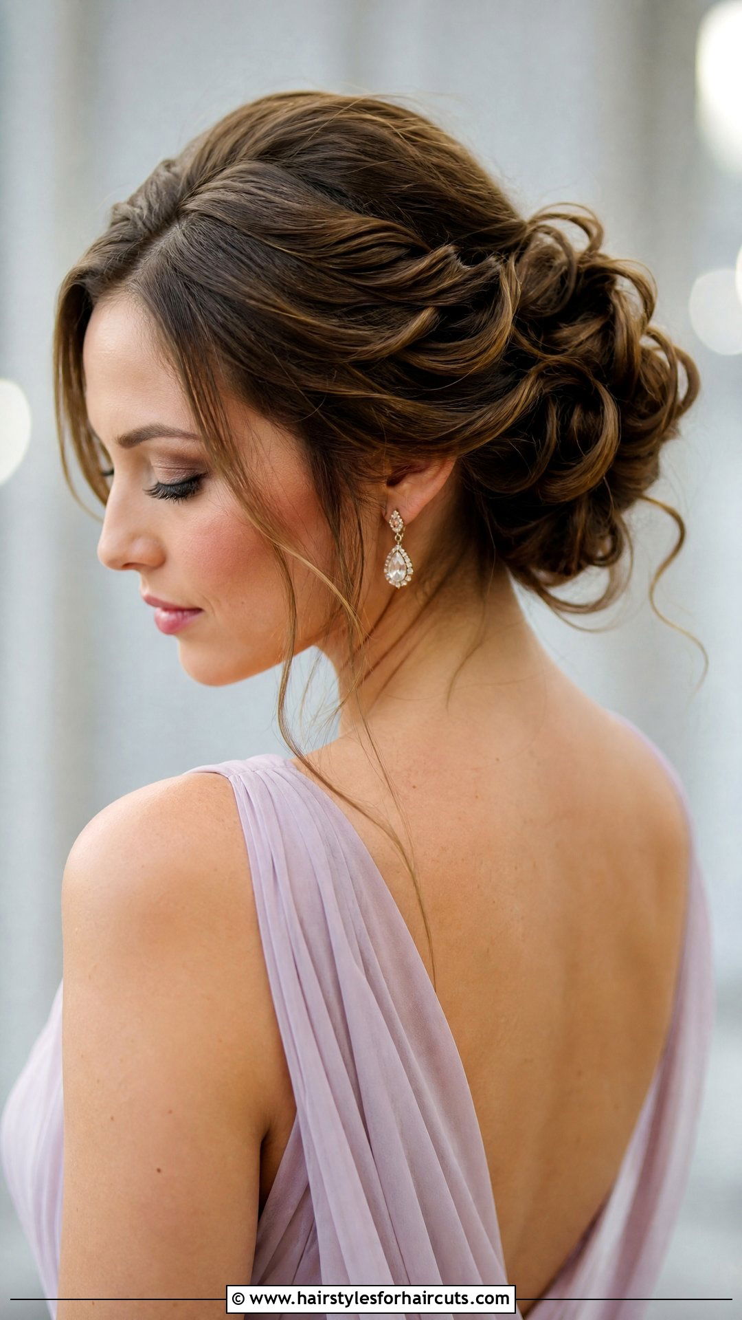 Romantic Twist Updo - 25 wedding hairstyles up do - 25 wedding hairstyles up do