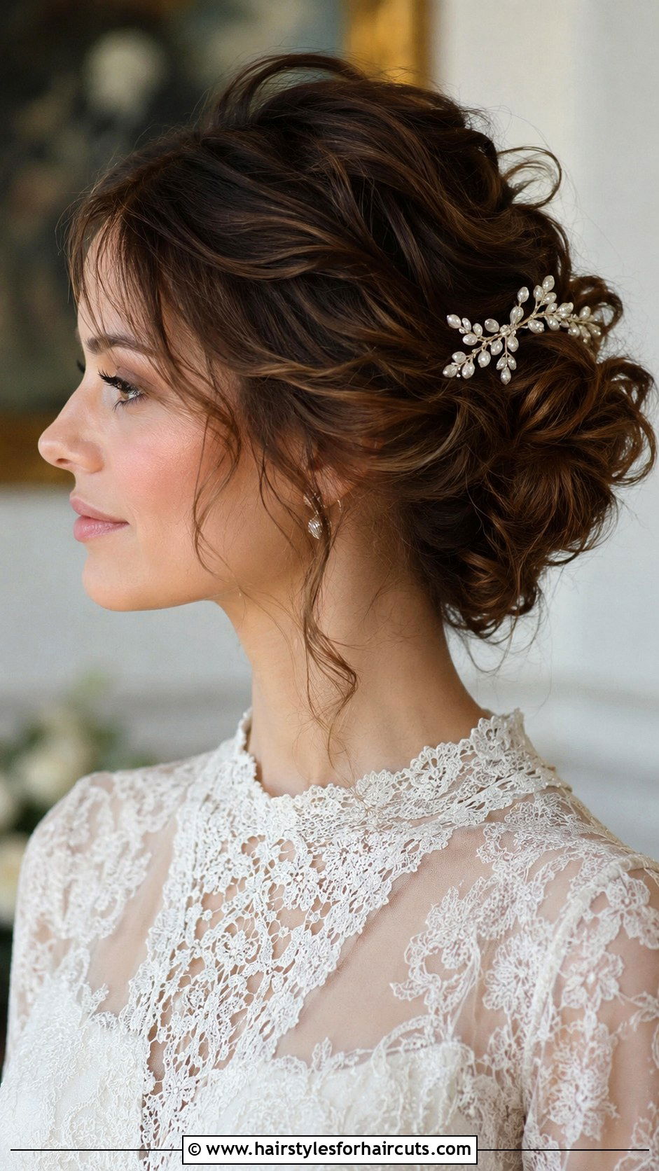 Romantic Updo For Wedding - 25 cute hairstyles for weddings - 25 cute hairstyles for weddings