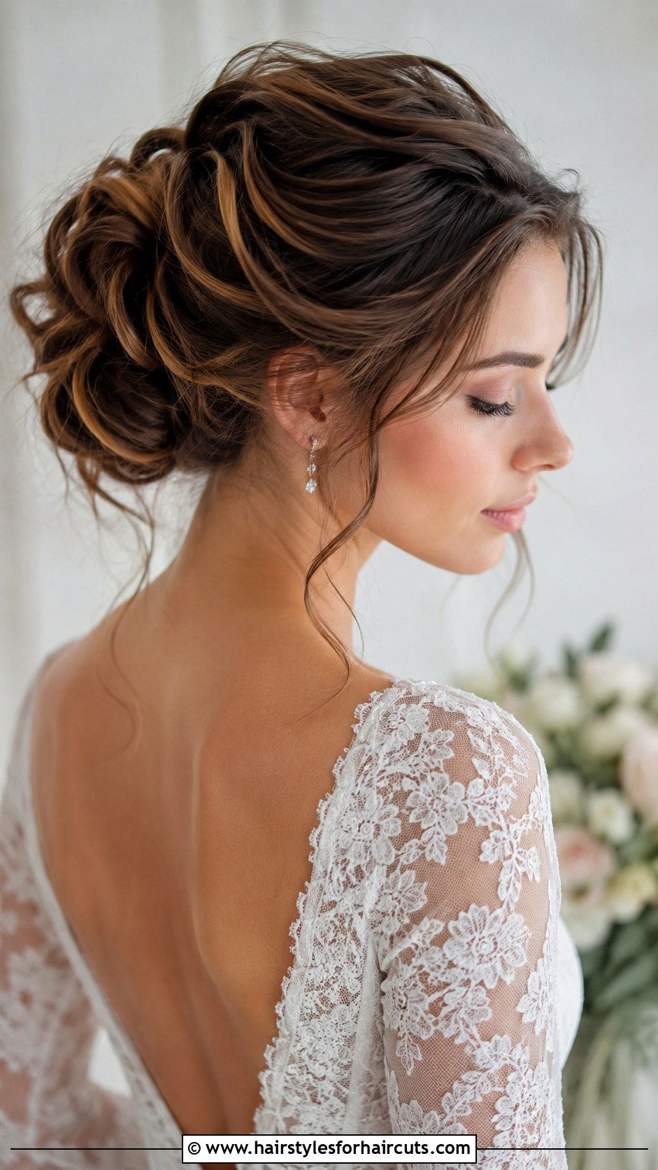 Romantic Updo Medium Hair - 25 summer wedding hairstyles for medium hair - 25 summer wedding hairstyles for medium hair