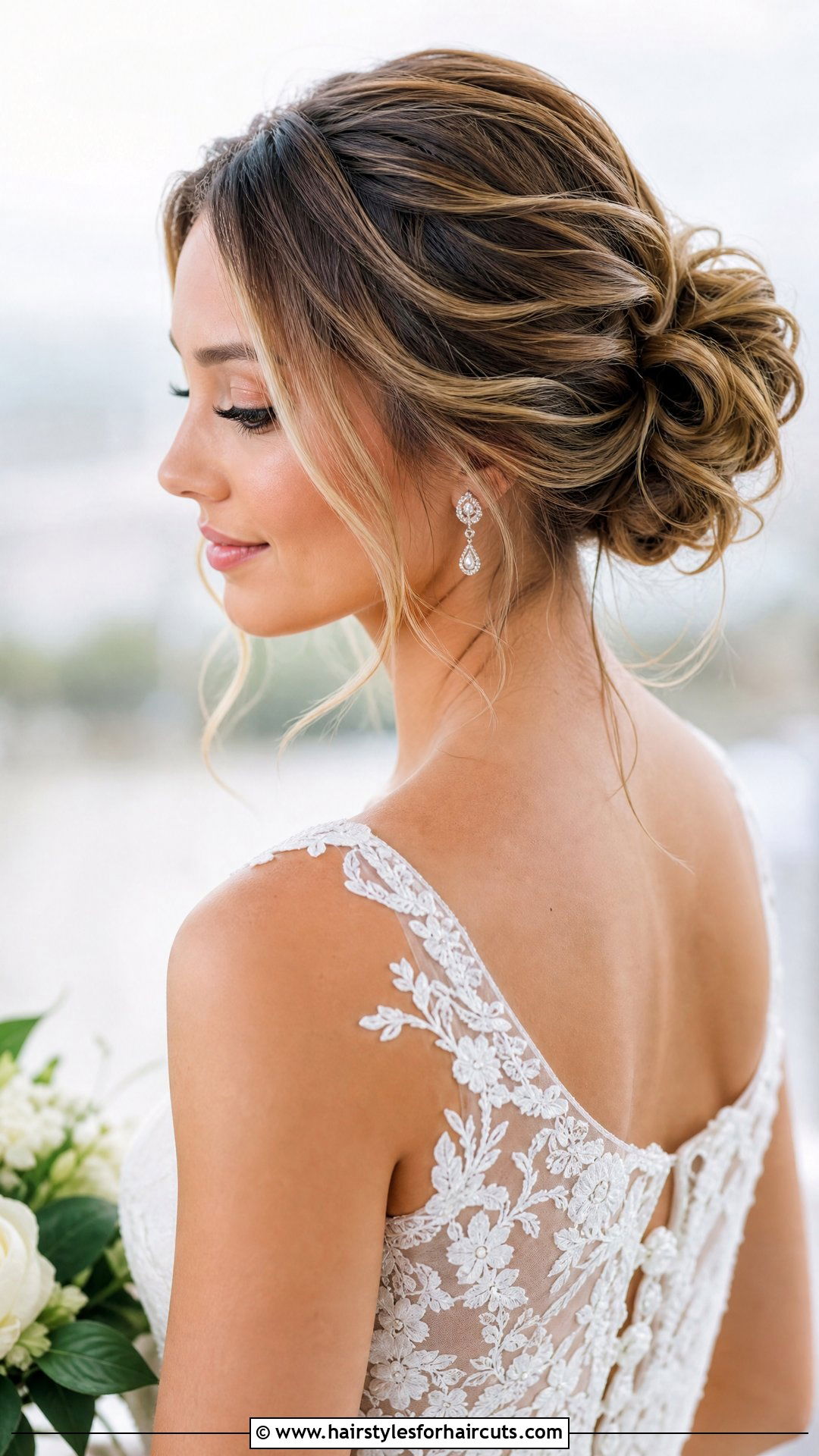 Romantic Updo Wedding Hairstyle - 25 wedding hairstyles - 25 wedding hairstyles