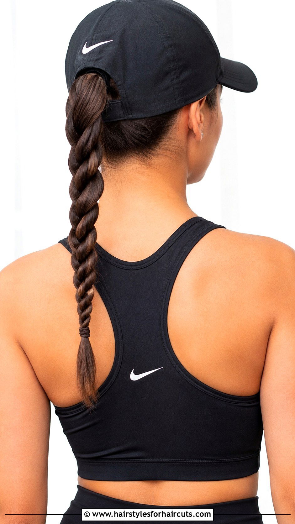 Rope Braid Ponytail - 25 baseball cap hairstyles medium length hair - 25 baseball cap hairstyles medium length hair