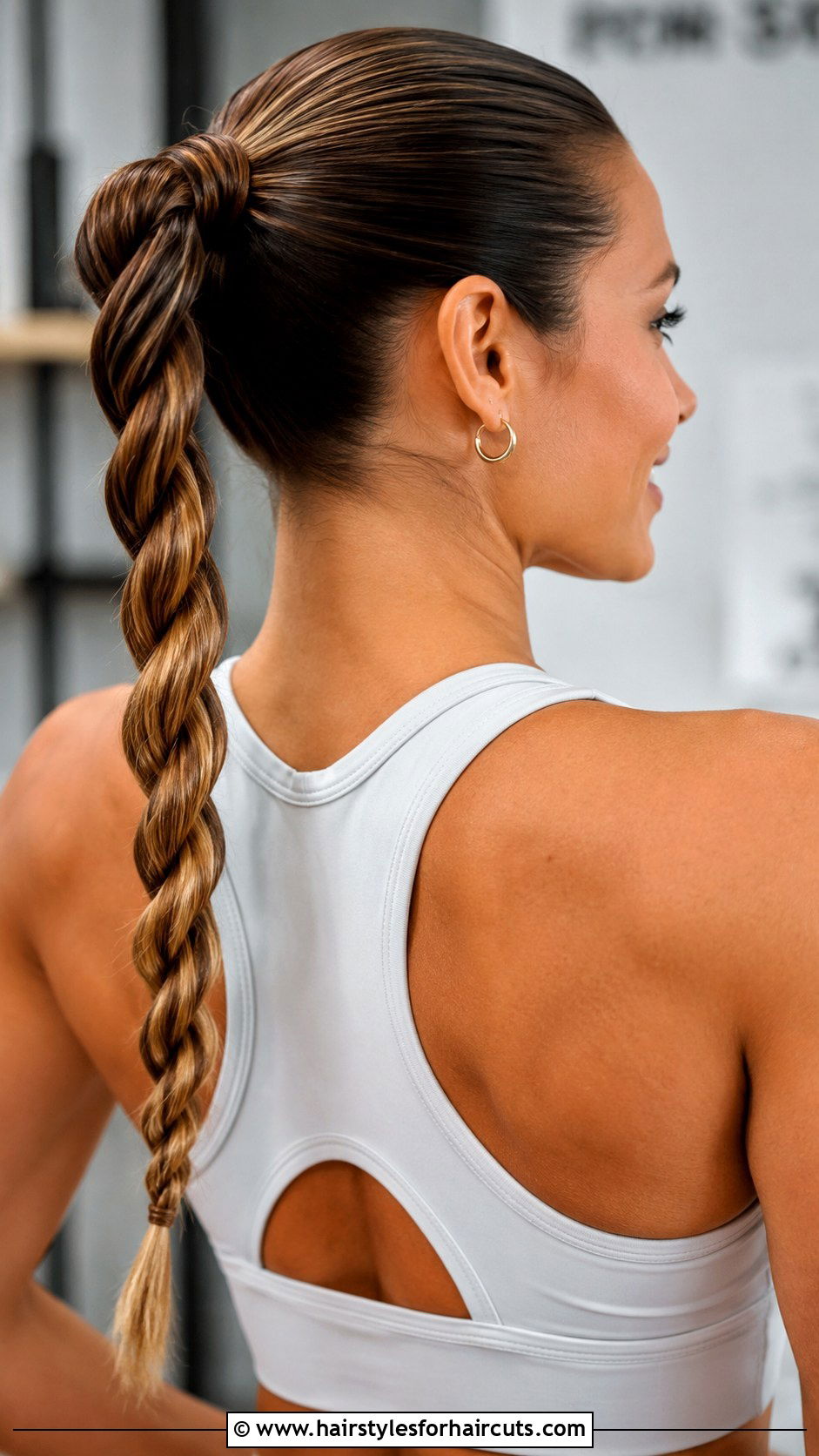 Rope Braid Ponytail - 25 cute hairstyles for women - 25 cute hairstyles for women