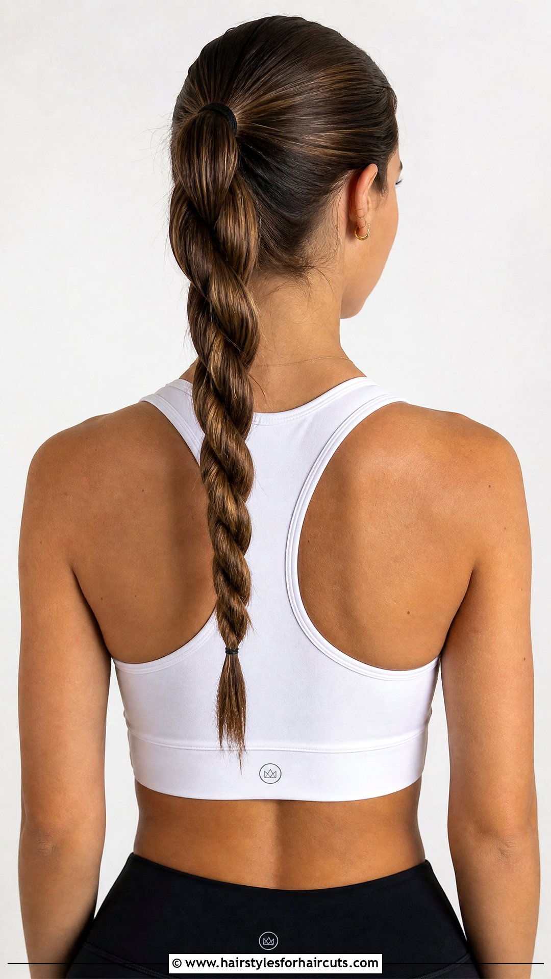 Rope Braid Ponytail - 25 beginner easy hairstyles for wet hair - 25 beginner easy hairstyles for wet hair