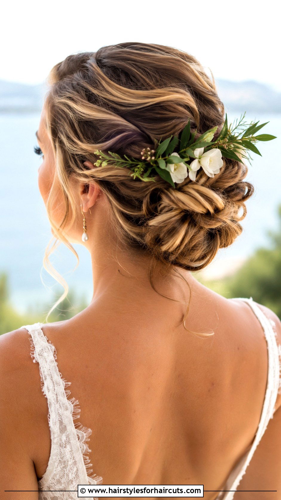 Rope Braid Updo - 25 wedding long hair hairstyles - 25 wedding long hair hairstyles