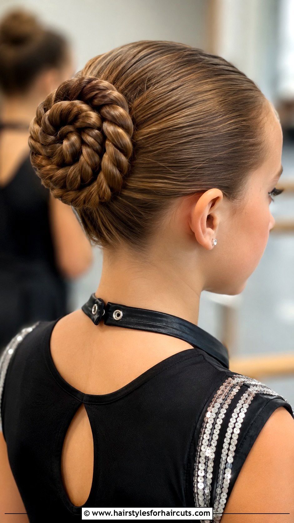 Rope Braid Updo - 25 dance recital hairstyles - 25 dance recital hairstyles