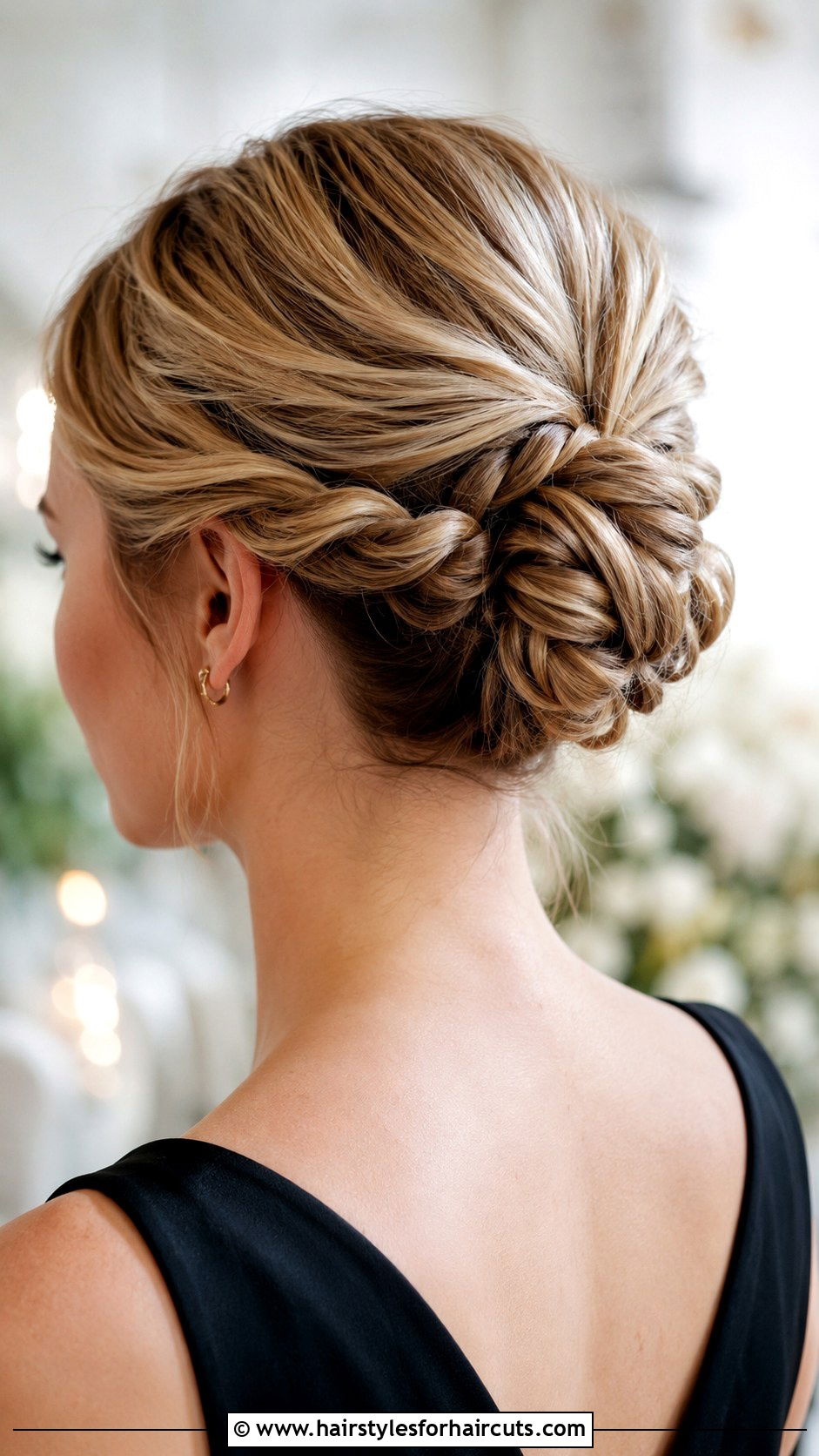 Rope Braid Updo - 25 long hairstyles for prom - 25 long hairstyles for prom