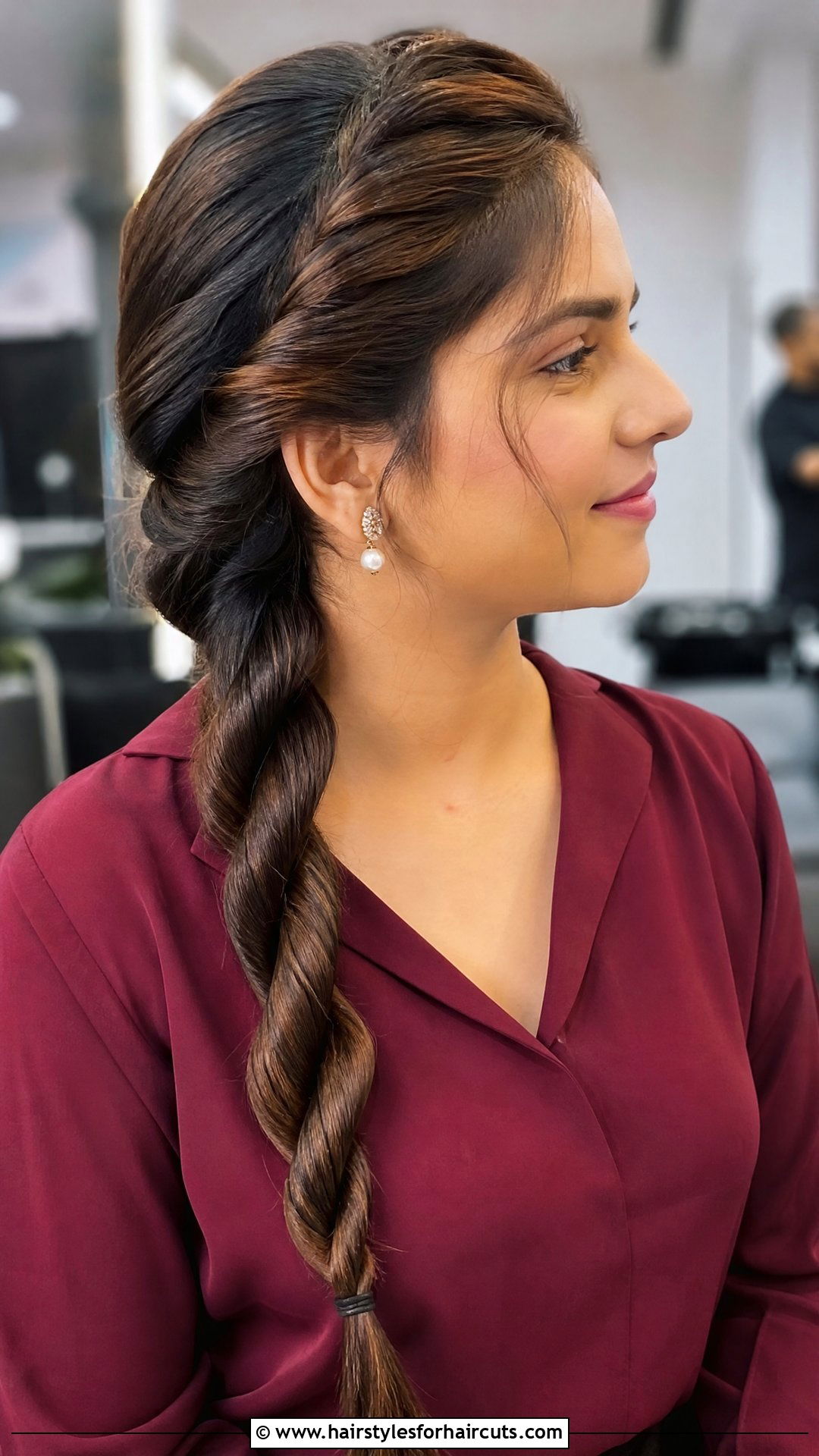 Rope Twist Braid - 25 working hairstyles for long hair - 25 working hairstyles for long hair