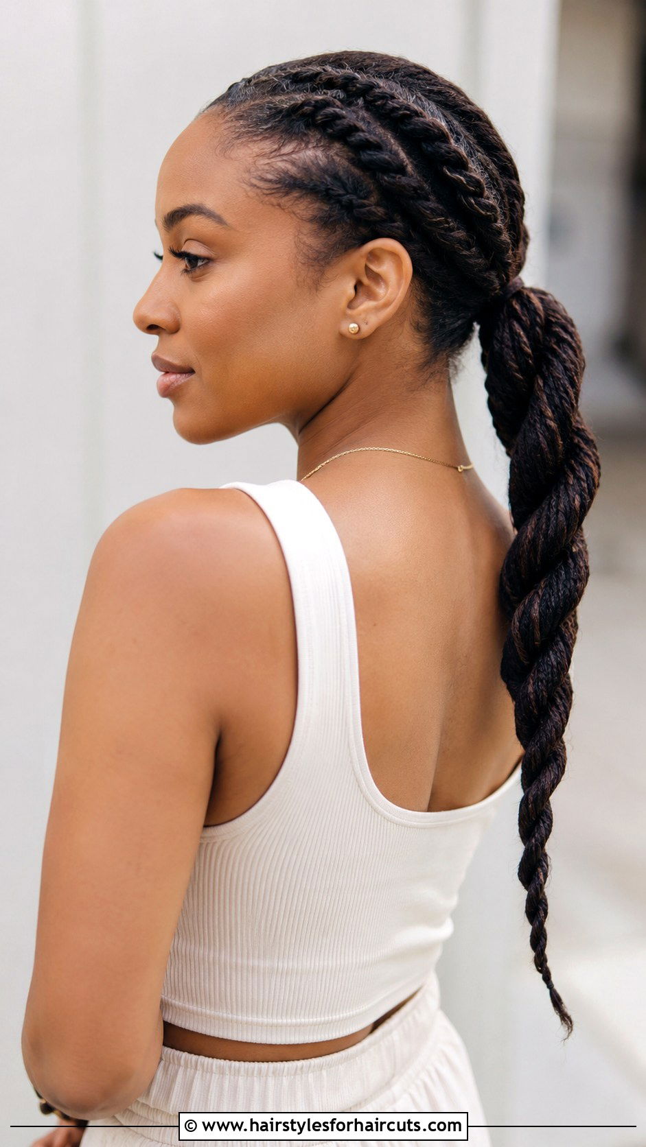 Rope Twist Braid - 25 braid hairstyles for medium hair - 25 braid hairstyles for medium hair
