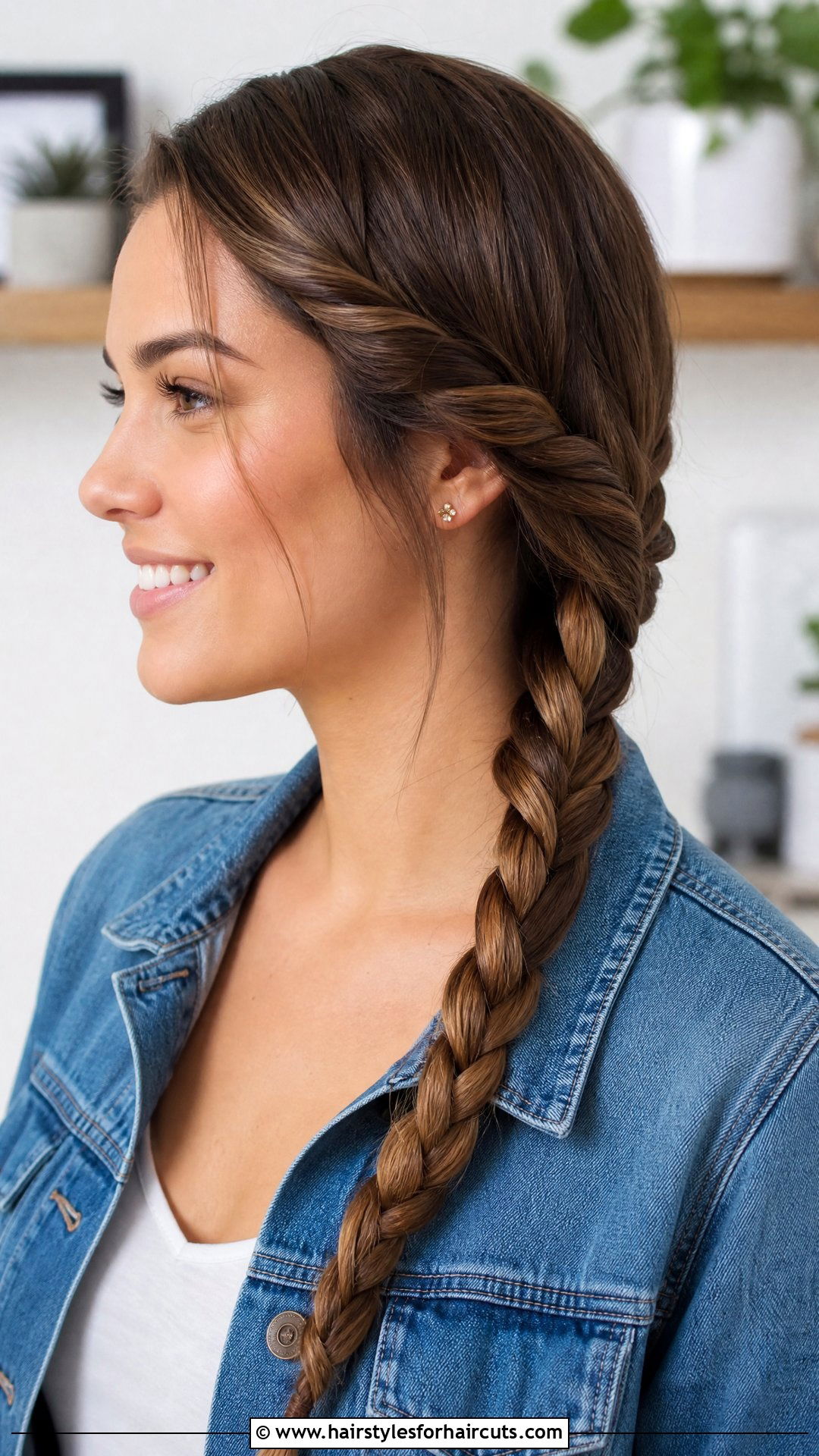 Rope Twist Braid Hairstyle - 25 beginner hairstyles for long hair - 25 beginner hairstyles for long hair