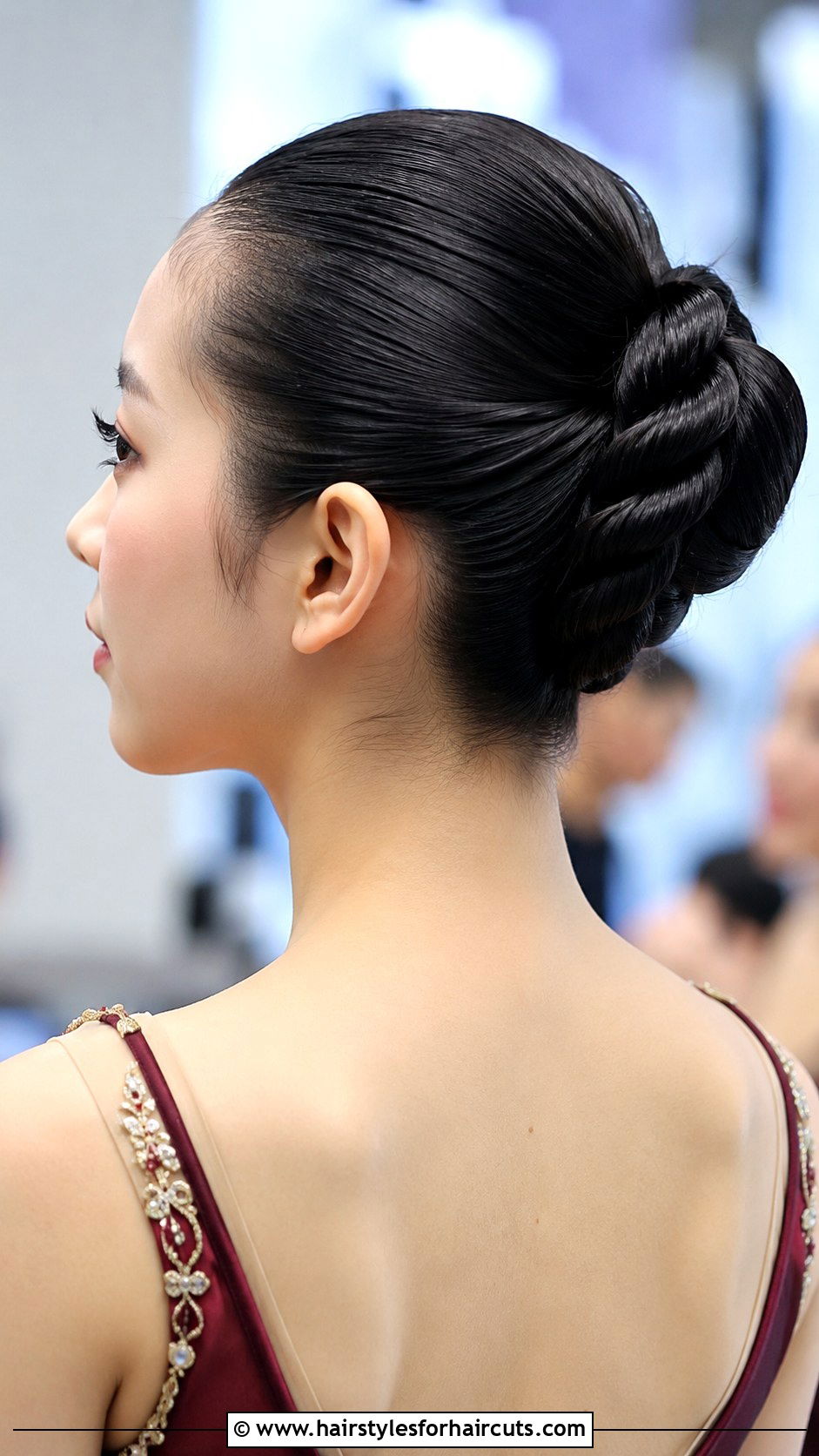 Rope Twisted Updo - 25 dance hairstyles - 25 dance hairstyles