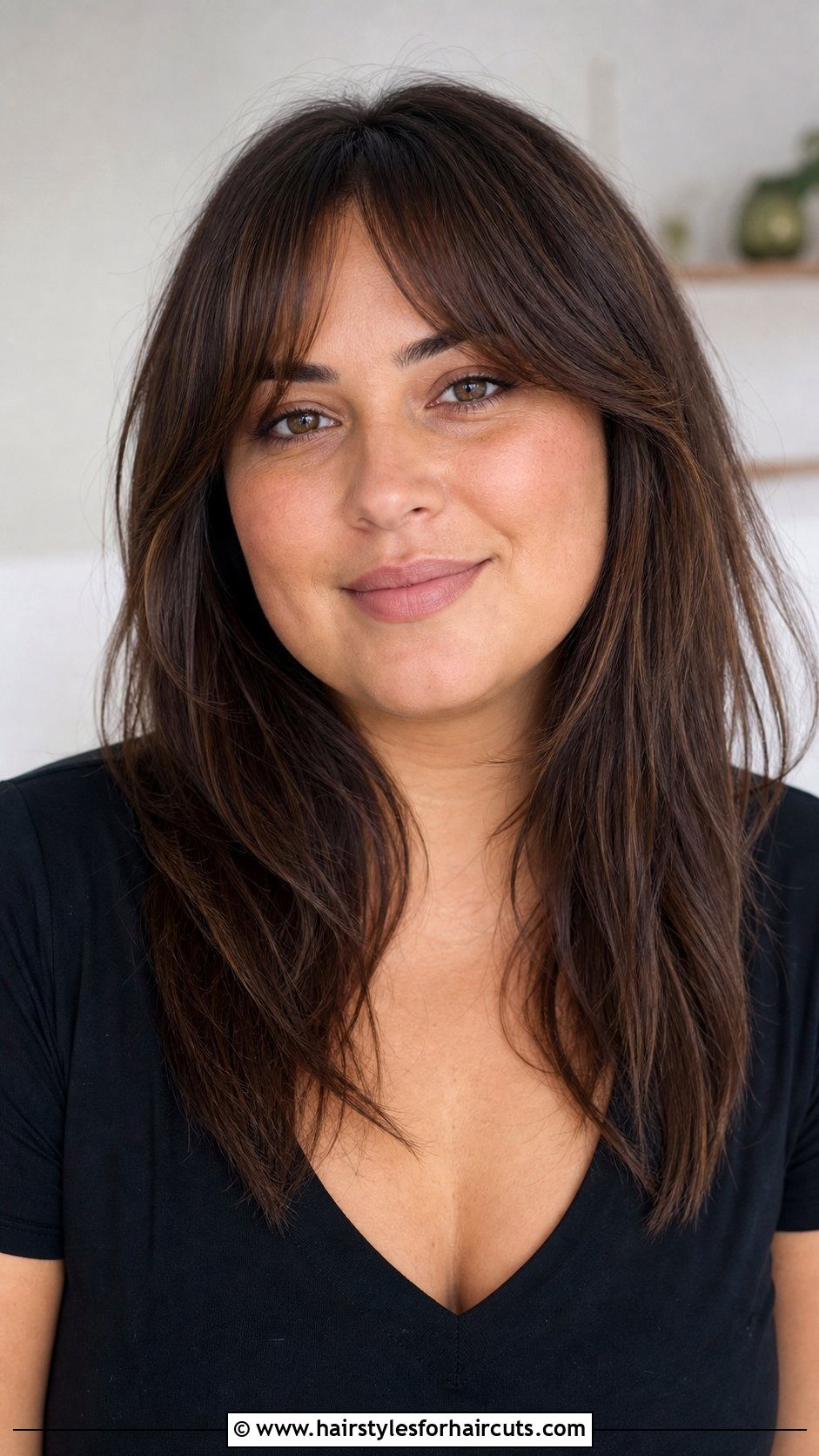 Round Face Flattering Fringe Haircut - 25 hairstyles fringe - 25 hairstyles fringe