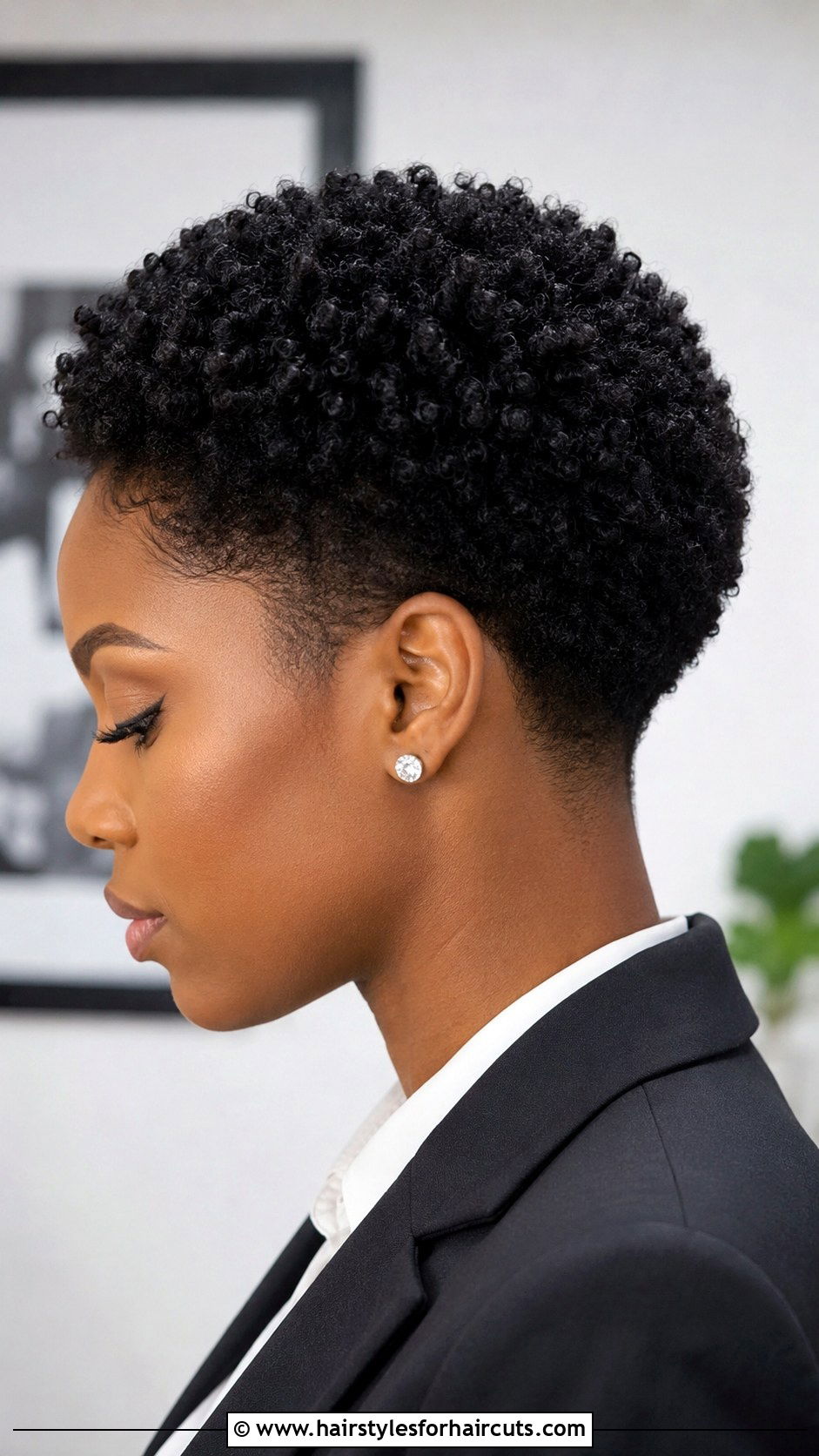 Rounded Afro Taper - 25 haircuts for black hair - 25 haircuts for black hair