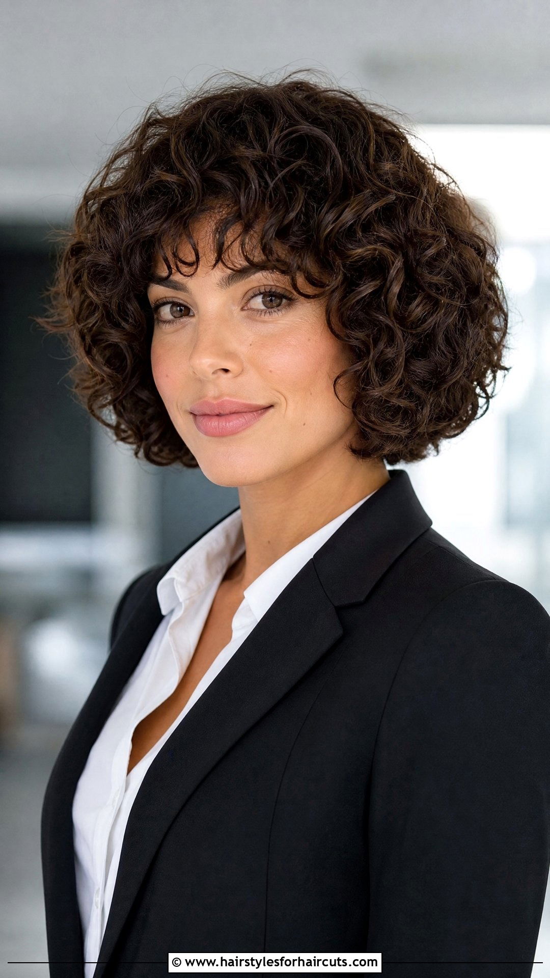 Rounded Bob For Curly Hair - 25 haircuts styles for curly hair women - 25 haircuts styles for curly hair women