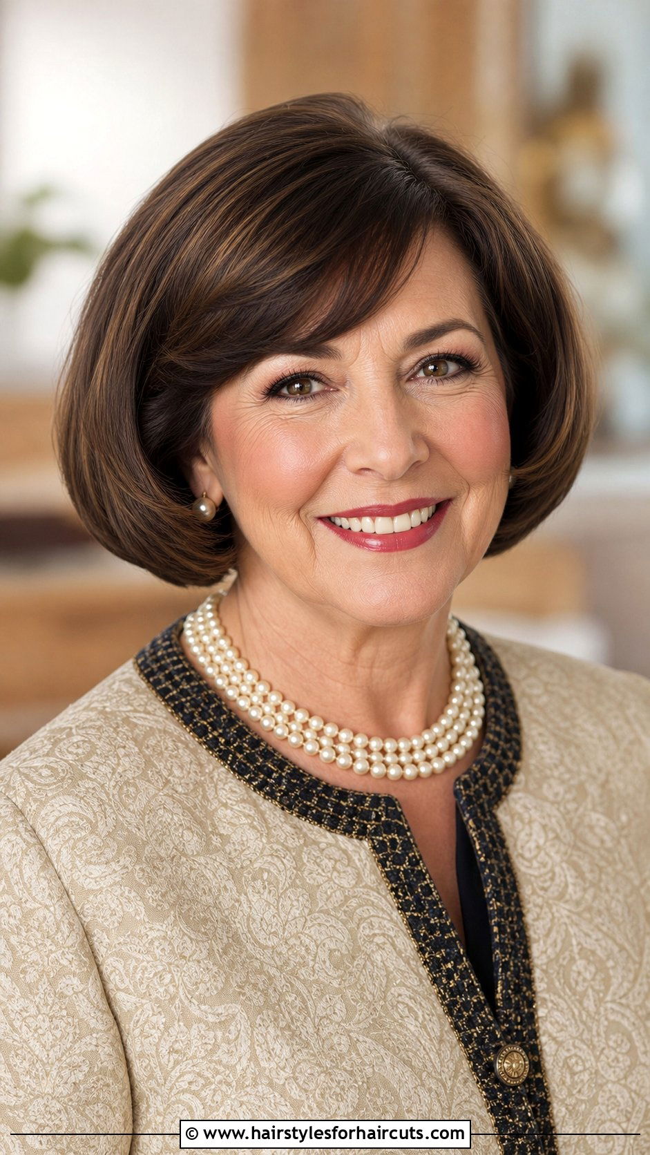 Rounded Bob For Wavy Hair - 25 hairstyles for thick wavy hair over 50 - 25 hairstyles for thick wavy hair over 50