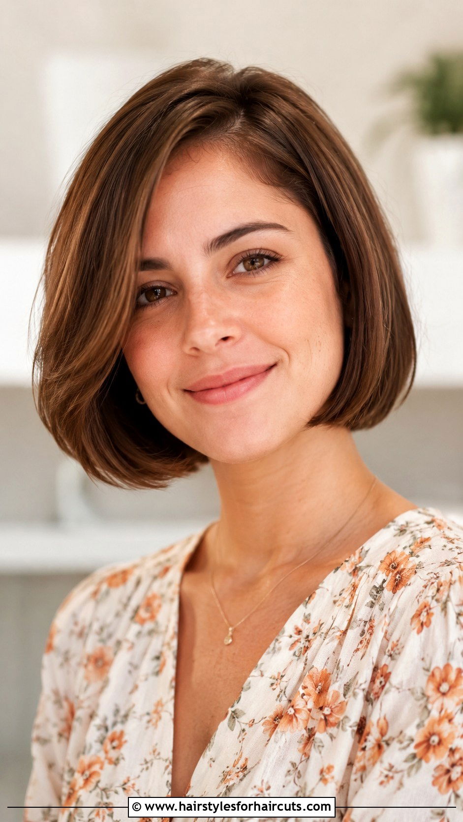 Rounded Bob Haircut - 25 hairstyles for thick frizzy hair - 25 hairstyles for thick frizzy hair