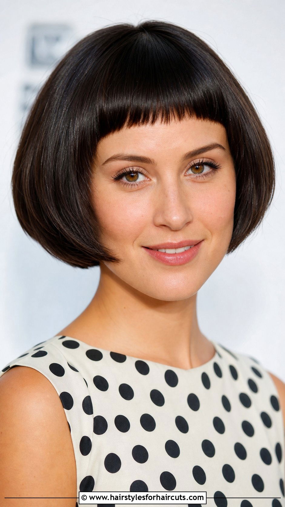 Rounded Bob With Micro Bangs - 25 womens haircuts with bangs - 25 womens haircuts with bangs
