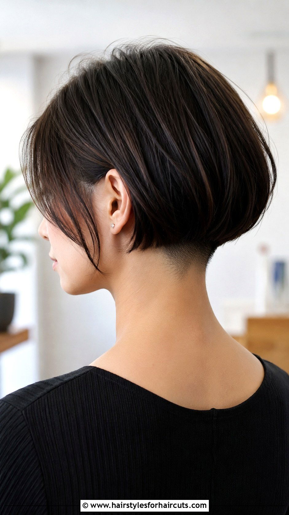 Rounded Bob With Undercut - 25 haircuts for rectangle face - 25 haircuts for rectangle face