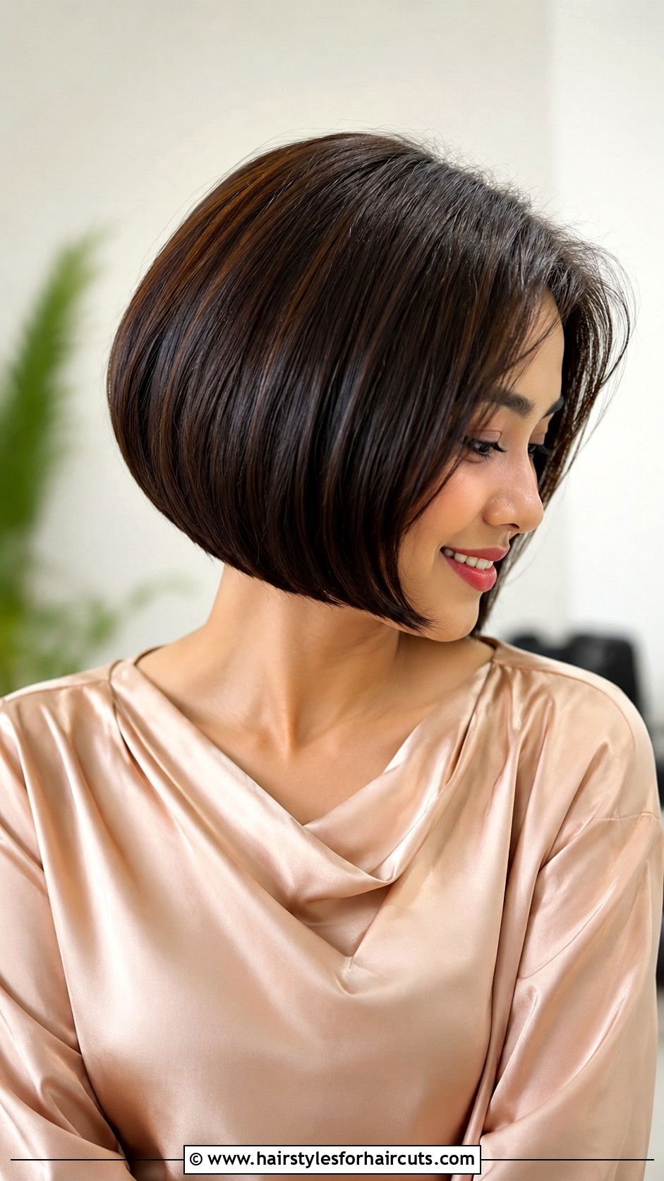 Rounded Coconut Bob - 25 coconut hairstyles - 25 coconut hairstyles