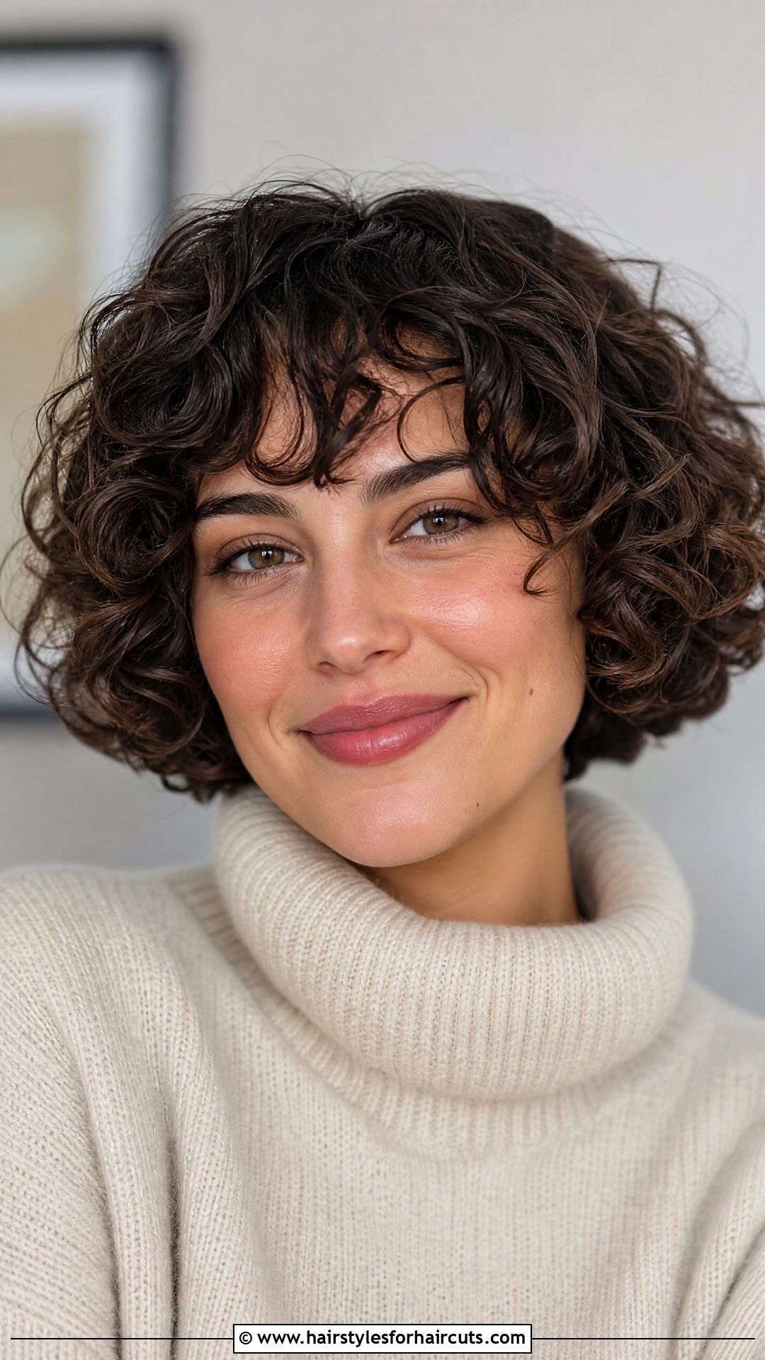 Rounded Curly Bob - 25 haircuts for curly hair female - 25 haircuts for curly hair female