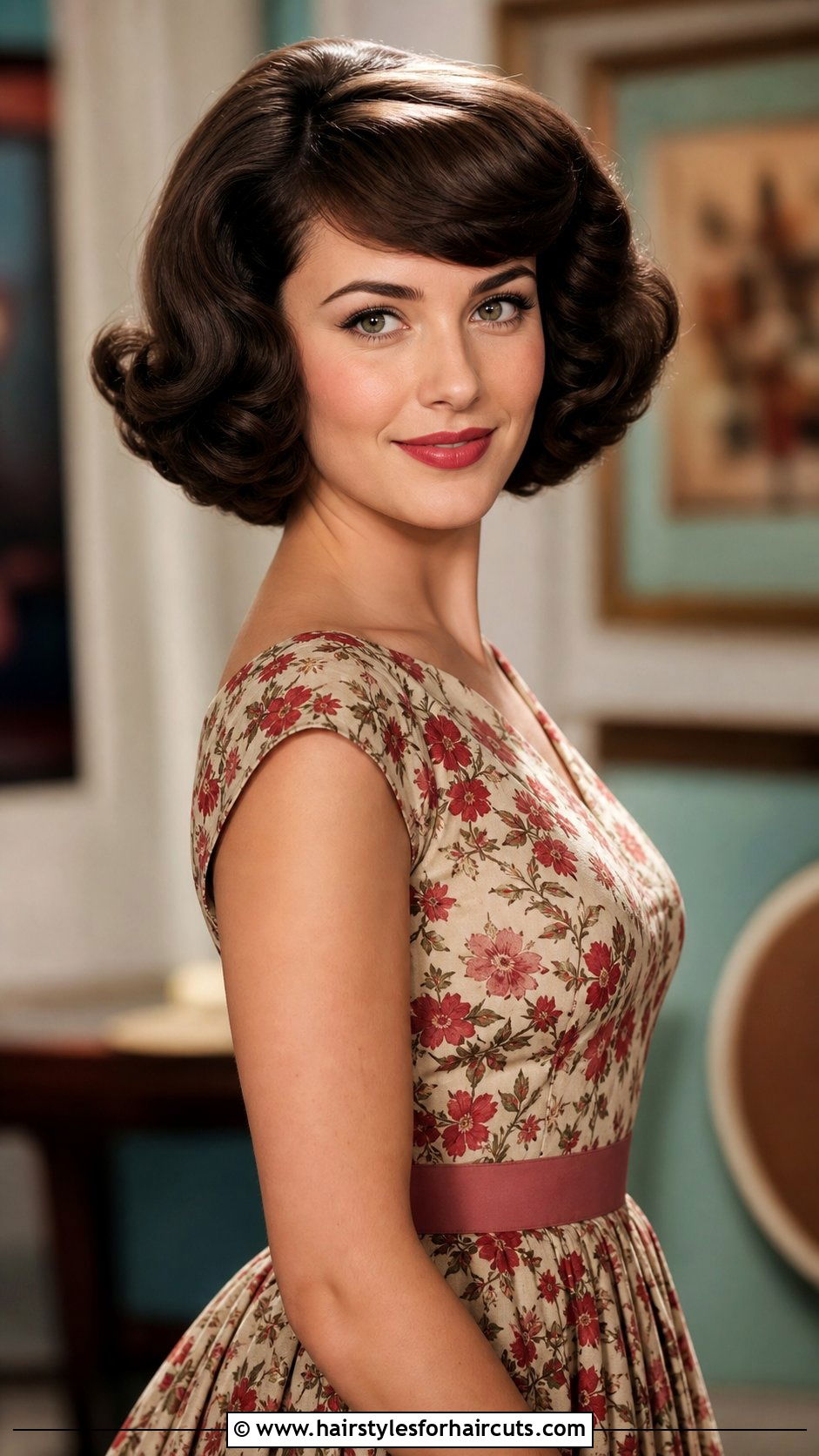 Rounded Curly Bob - 25 women curly hairstyles - 25 women curly hairstyles