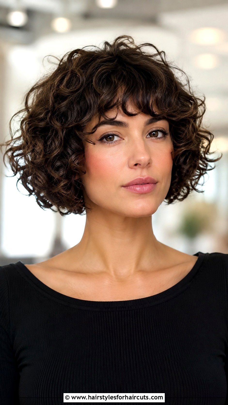 Rounded Curly Bob - 25 curly haircuts before and after - 25 curly haircuts before and after