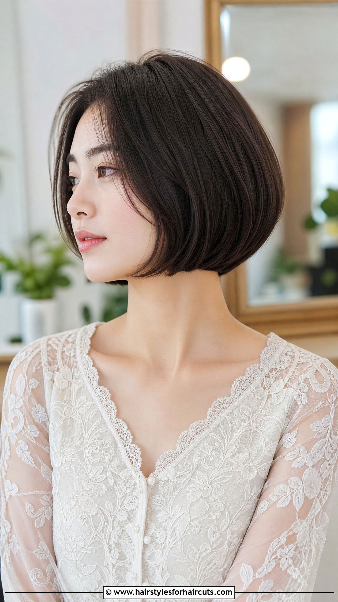 Rounded Wedge Bob - 25 fine hair short wedge haircuts - 25 fine hair short wedge haircuts