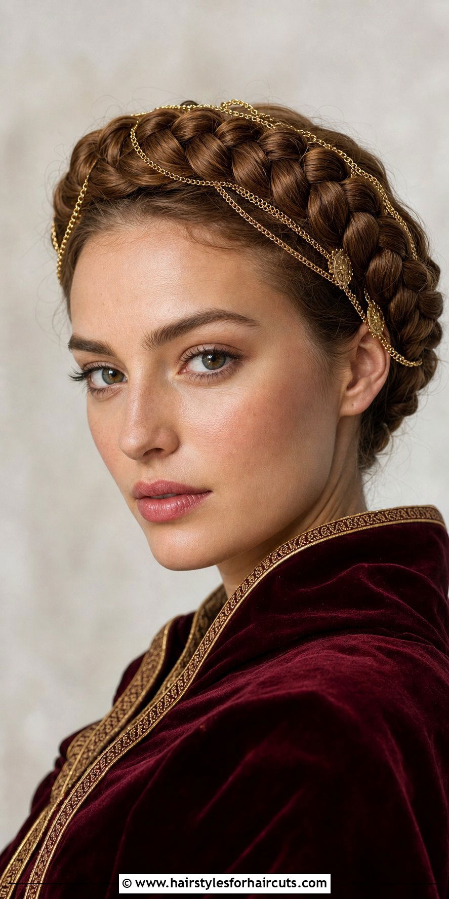 Royal Crown Braid Hairstyle - 25 gacha wheel hairstyles - 25 gacha wheel hairstyles