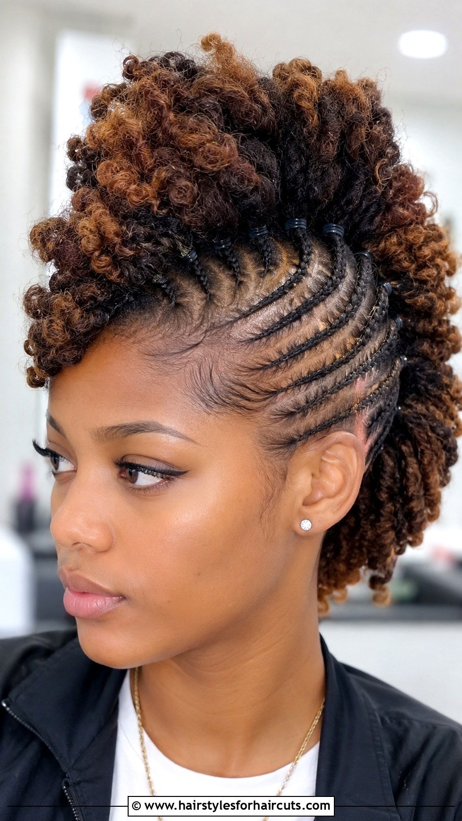 Rubber Band Faux Hawk Short Hair - 25 rubber band hairstyles for short hair - 25 rubber band hairstyles for short hair