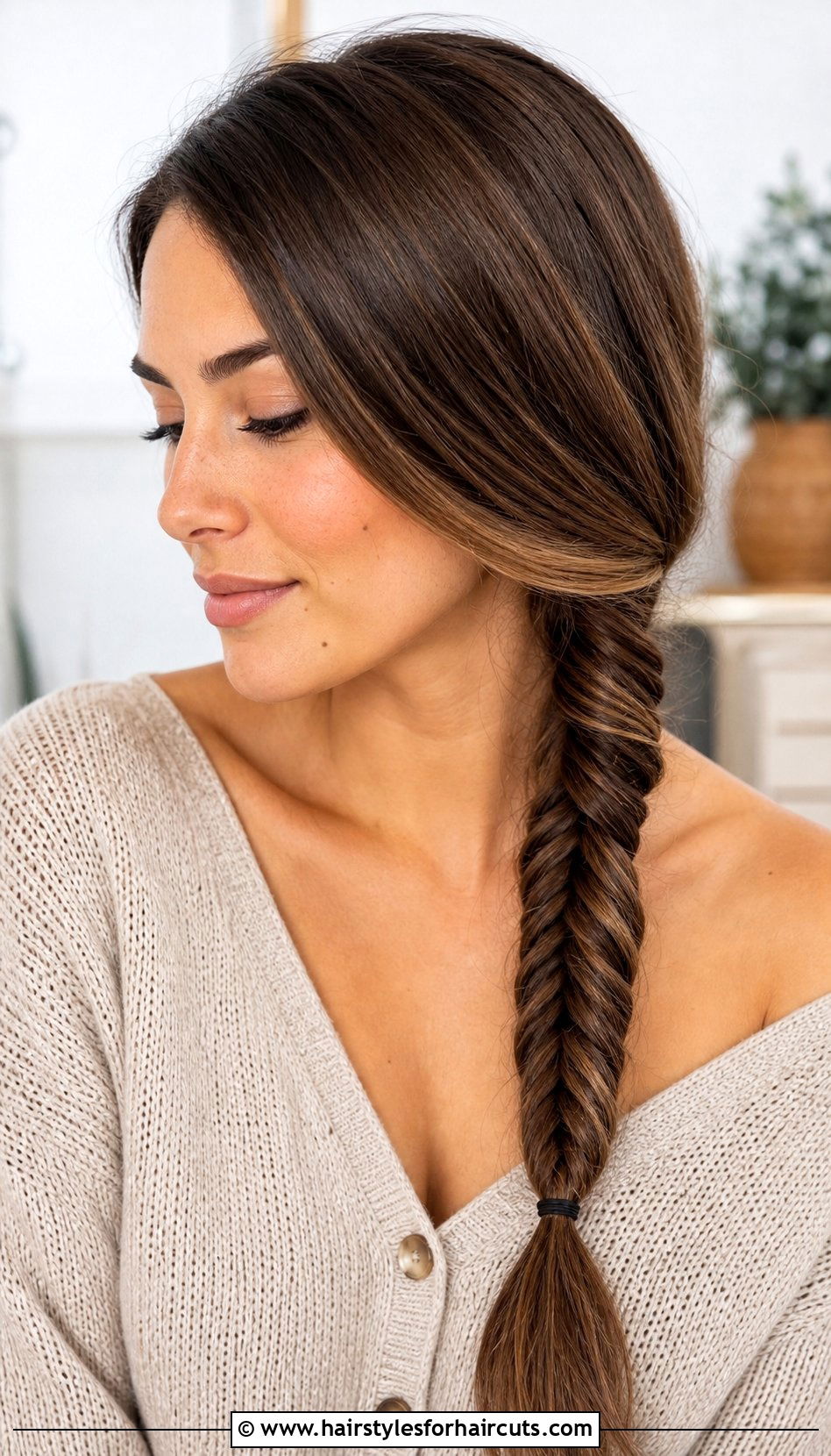 Rubber Band Fishtail Braid Straight Hair - 25 hairstyles with rubber bands straight hair - 25 hairstyles with rubber bands straight hair