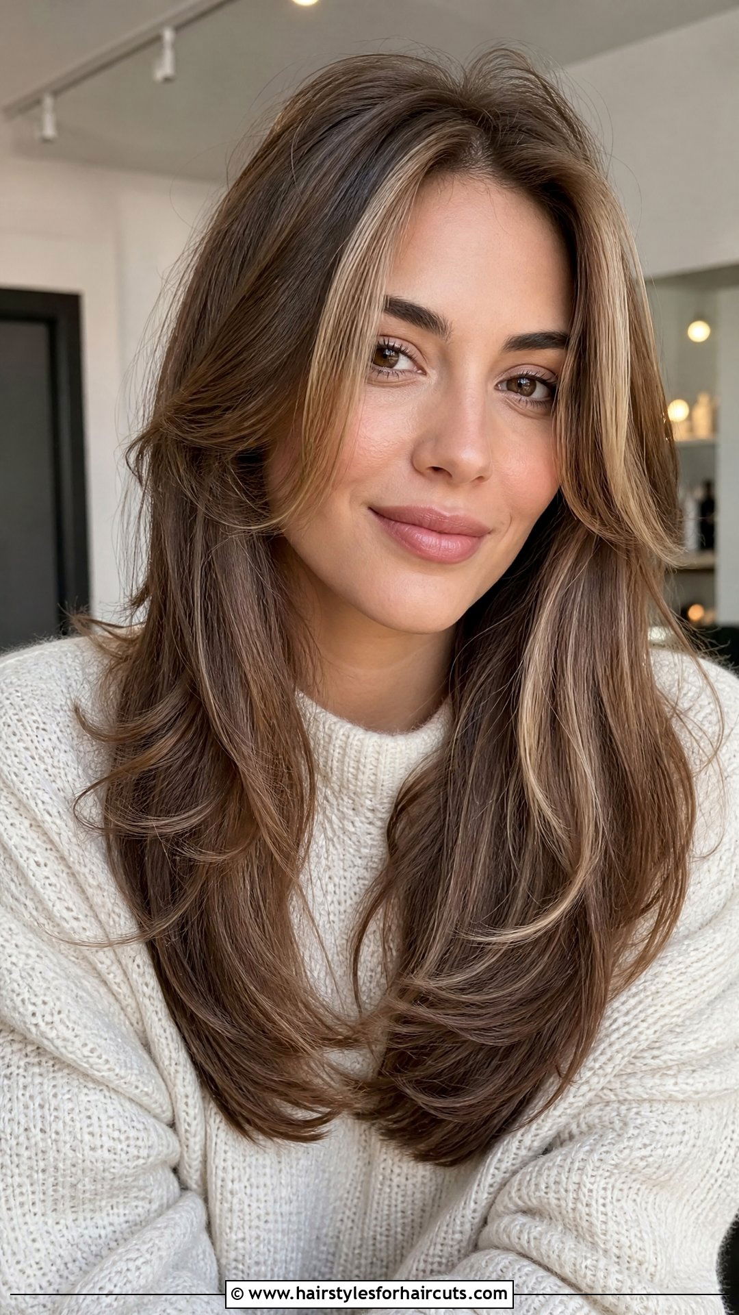 Russian Long Layers With Face Framing - 25 russian haircuts - 25 russian haircuts