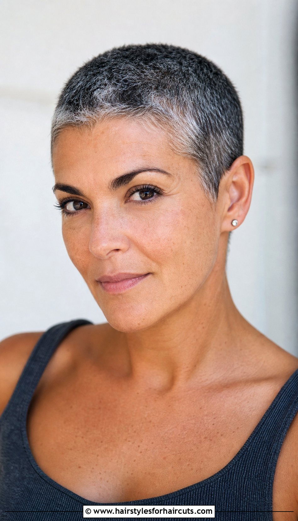 Salt And Pepper Buzz Cut - 25 salt and pepper hairstyles - 25 salt and pepper hairstyles